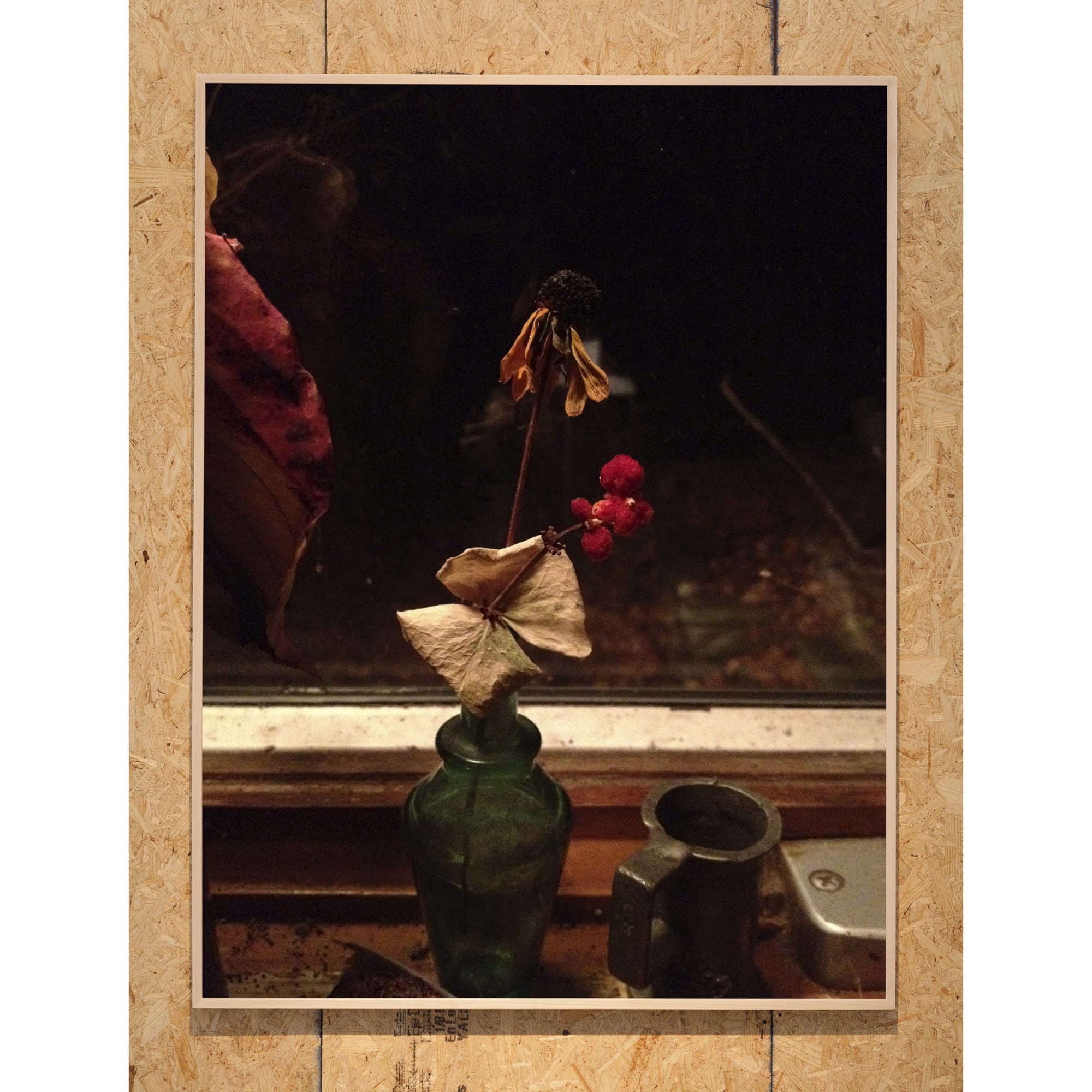 Michel Auder Green Vase, 2015 digital C-print 60 x 45 inches 61 x 46 inches (framed) (#1/3)