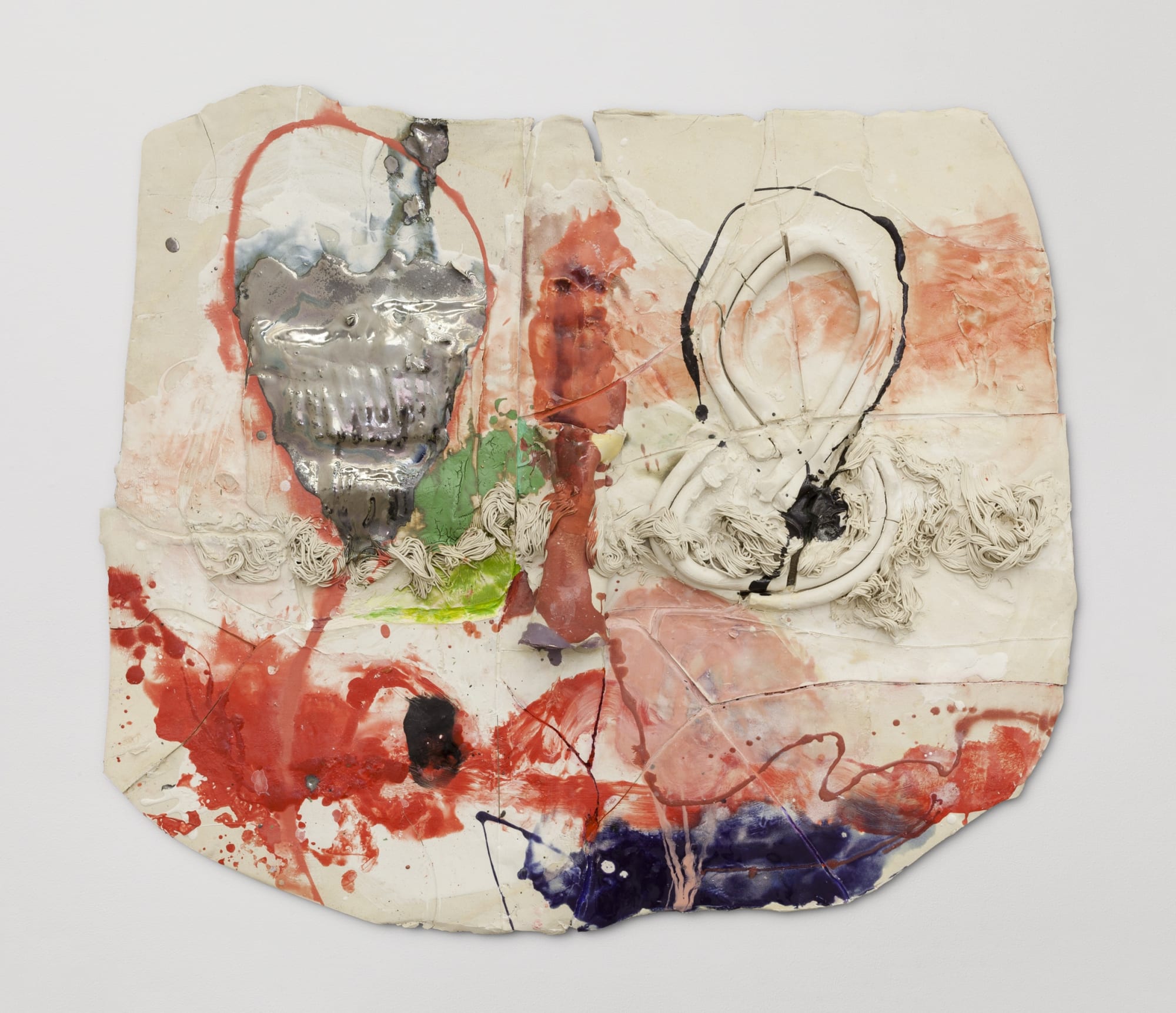 Jennie Jieun Lee Prelude in A Minor, 2015 glazed stoneware 30 x 33 x 3 inches