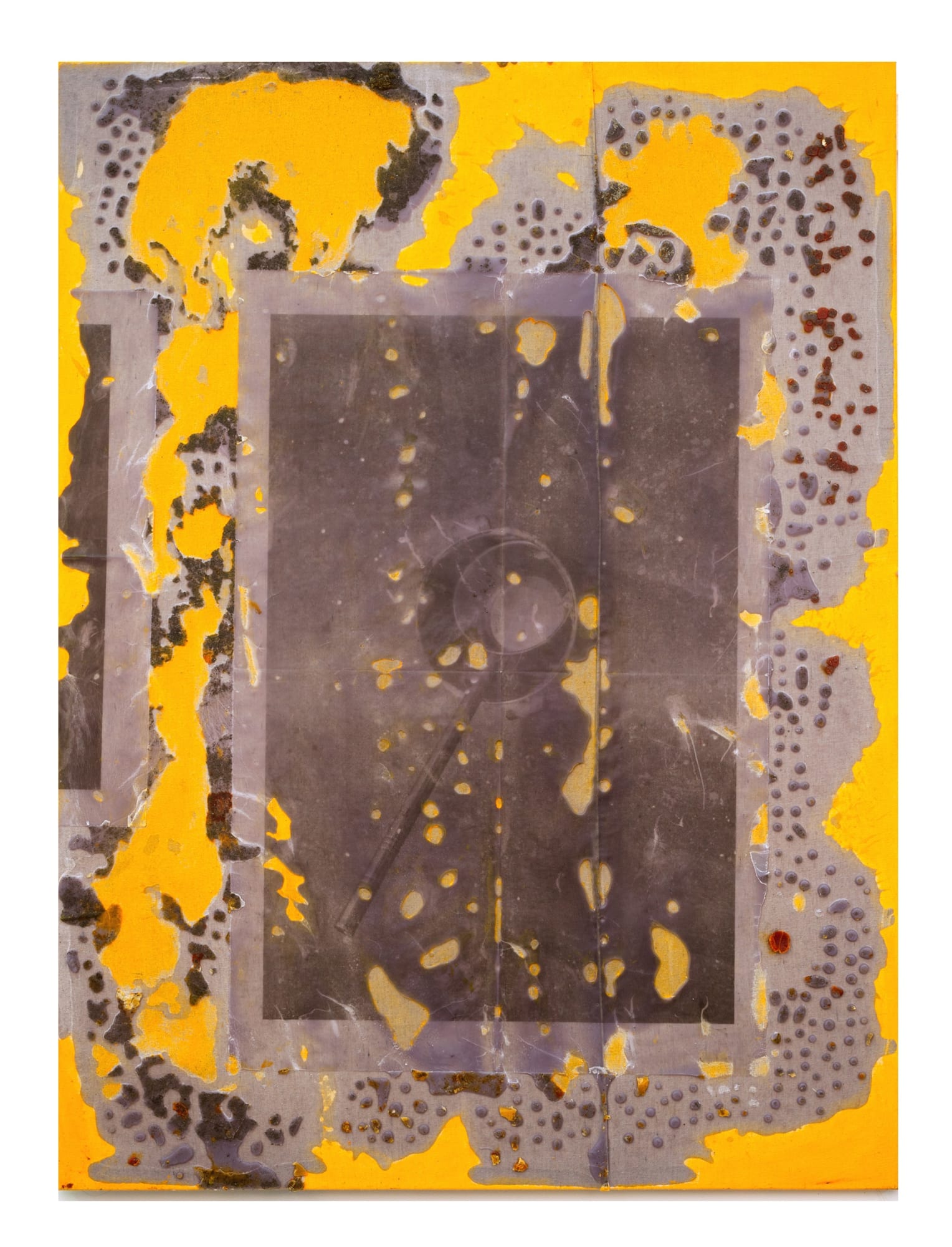JPW3 OP Laddle, 2015 Wax and mixed media on canvas 48 x 36 in 121.9 x 91.4 cm