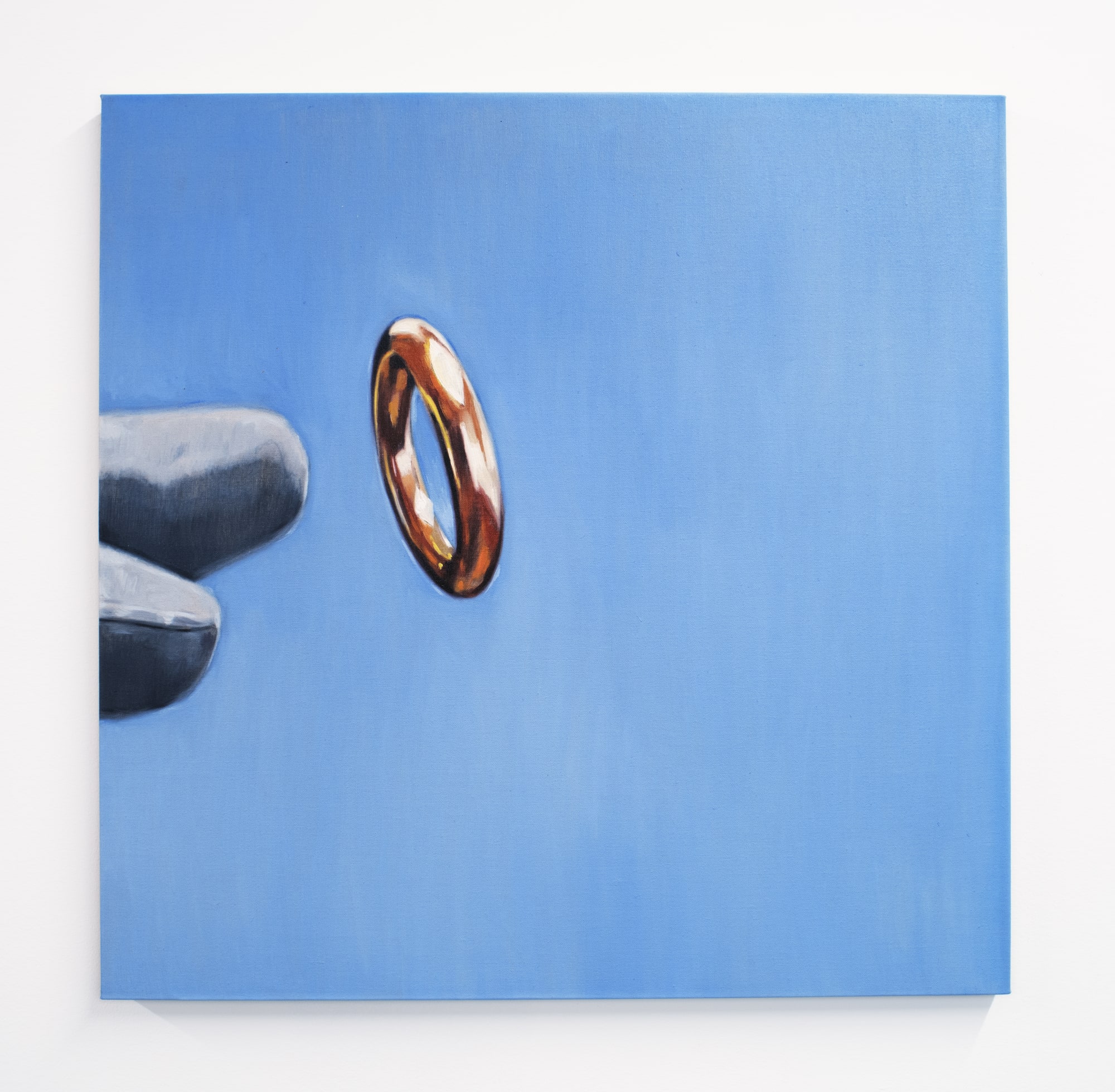 Oliver Clegg Vena del Amor, 2022 Oil on linen 30 x 30 in 76.2 x 76.2 cm