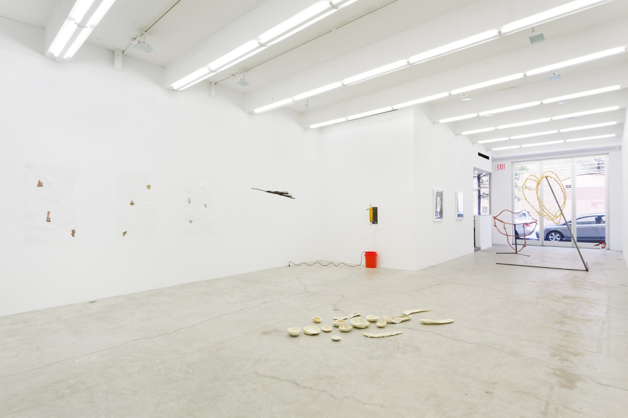 Slippery, Installation View, 2014