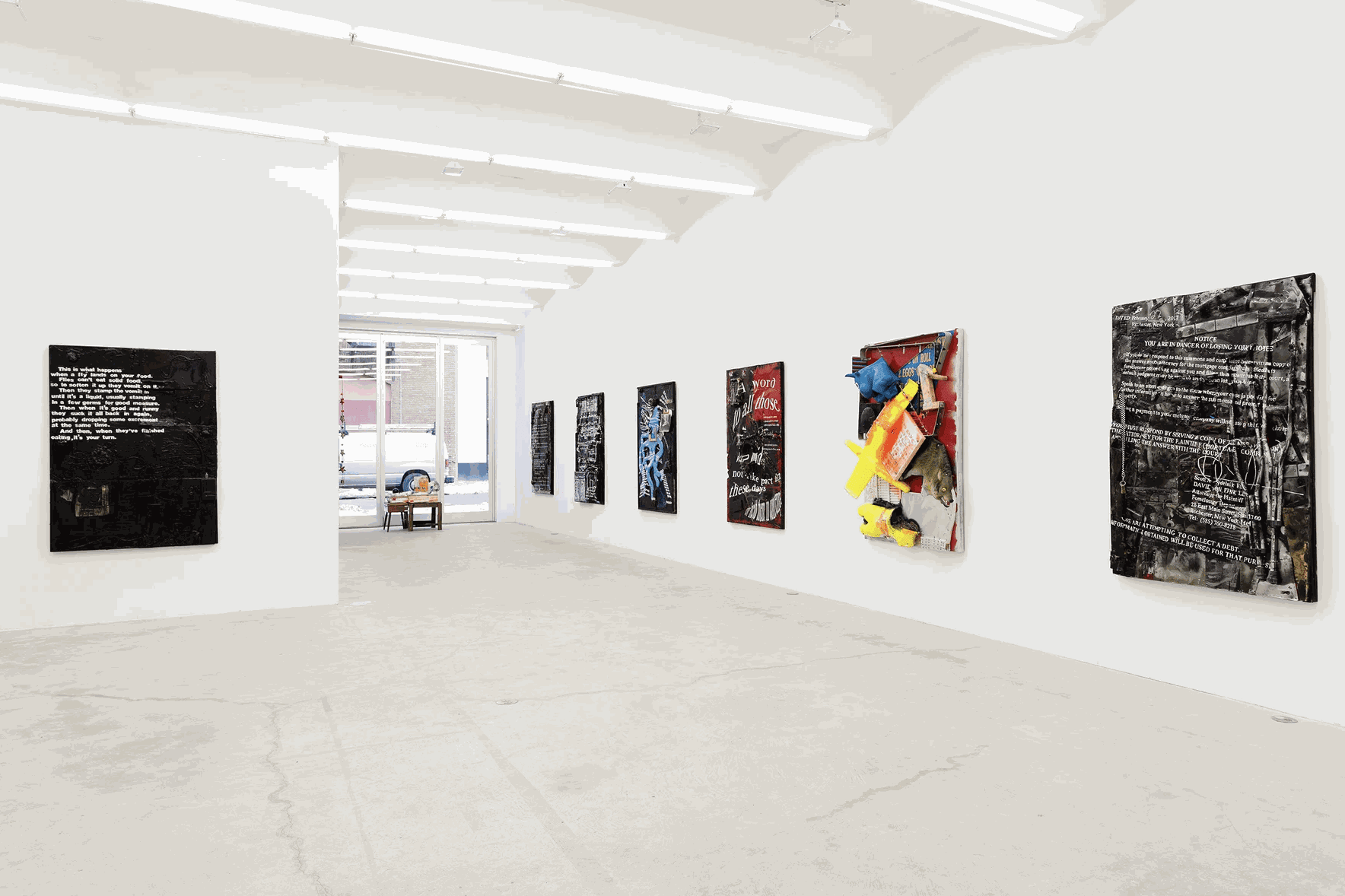 Justin Lieberman, Installation View, 2014