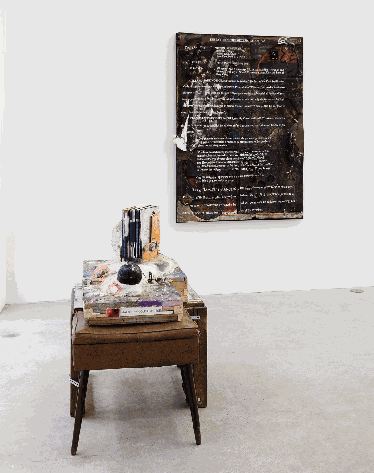 Justin Lieberman, Installation View, 2014