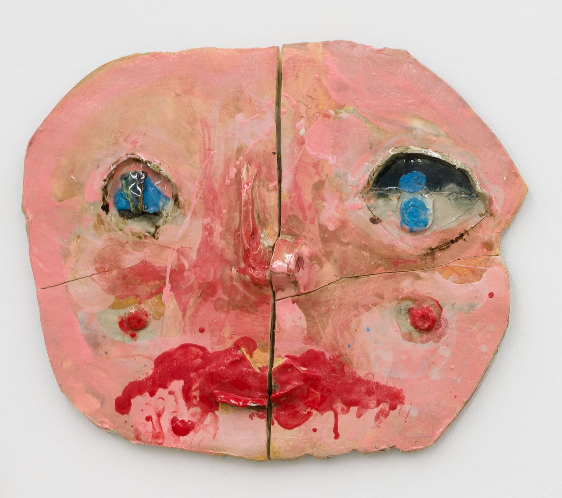 Jennie Jieun Lee The Face, 2013 stoneware 19 x 22 inches
