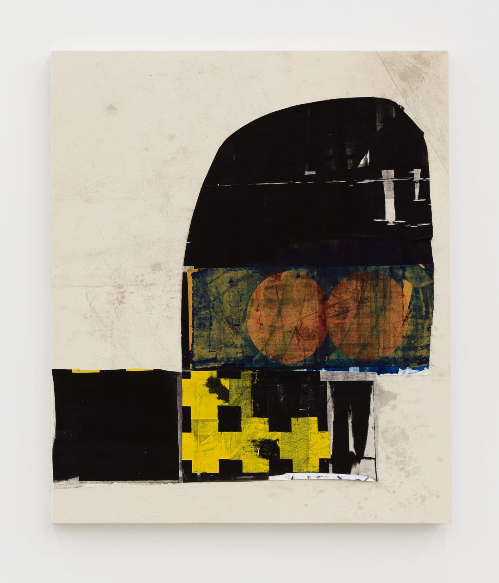 Jesse Littlefield No Rest, 2013 acrylic on muslin 48 x 36 inches