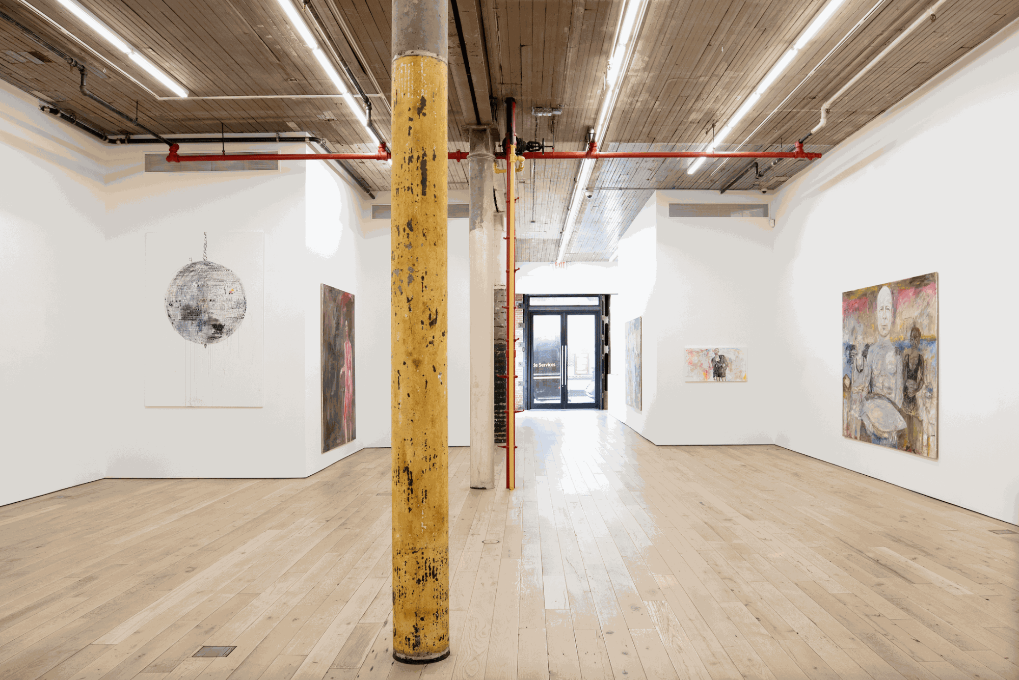 Hans-Jörg Mayer, Gallery Installation, 2023