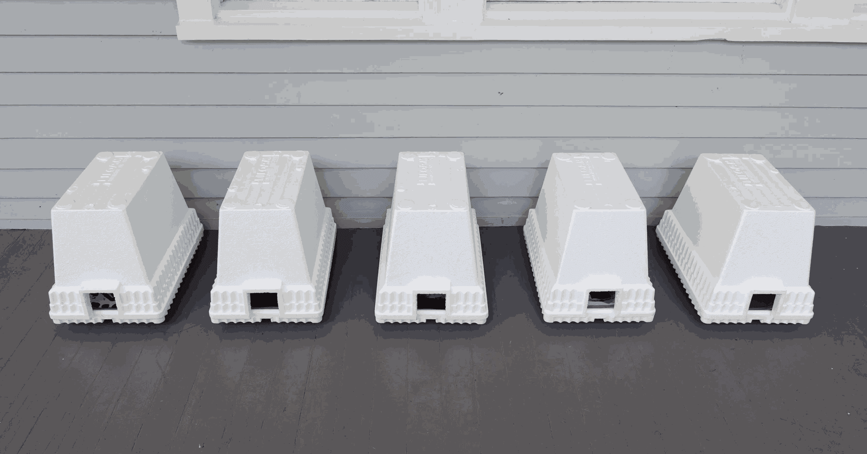 B. Wurtz Untitled, 2013 styrofoam and Artforum magazines Dimensions variable