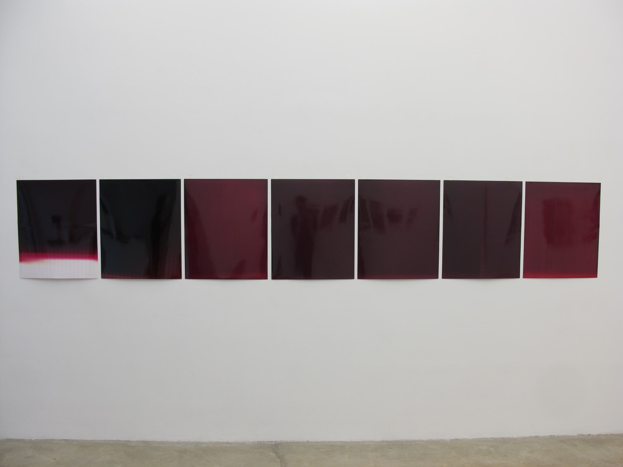 Ryan Foerster This Isn’t Working - Magenta, 2010 7 c-prints 24 x 20 inches (framed)