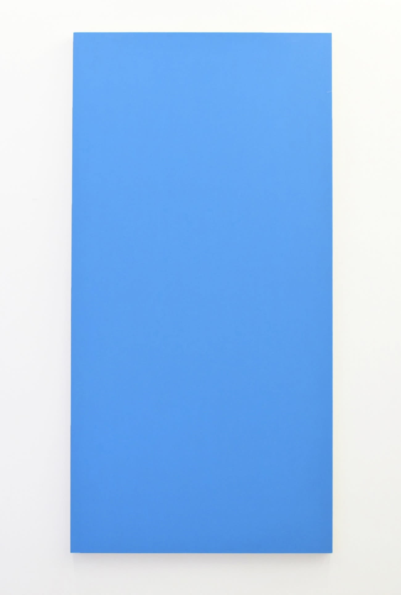 Henry Codax Untitled (Cyan), 2012 acrylic on canvas 84 x 42 inches