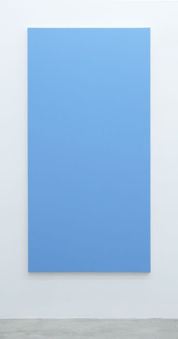 Henry Codax Untitled (Blue), 2012 acrylic on canvas 84 x 42 inches