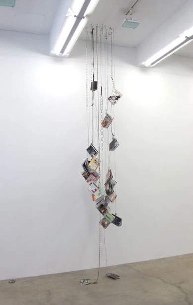 Justin Lieberman 21 Issues of The New York Magazine, 2011-2012 mixed media dimensions variable