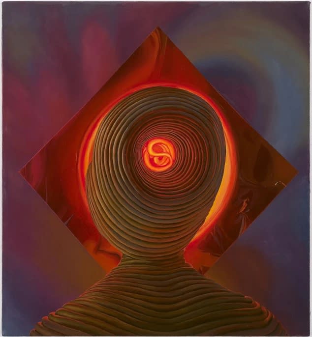Sascha Braunig Coils, 2011 oil on canvas 24 x 22 in