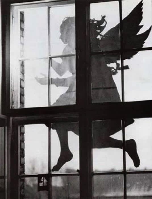 Lourdes Castro with Manuel Zimbro Atelier Berlin XII, 1978 enlargement on cotton paper 23.6 x 17.3 in