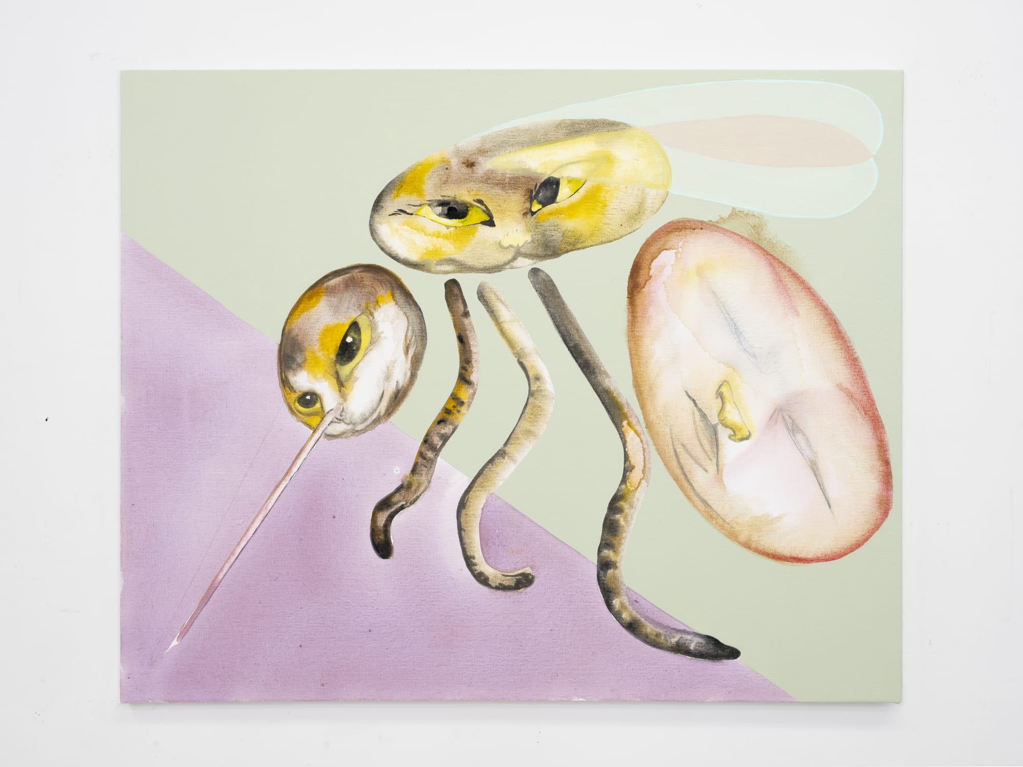 Philip Hinge Nothing Left to Give, 2022 Acrylic on canvas 38 x 48 in 96.5 x 121.9 cm