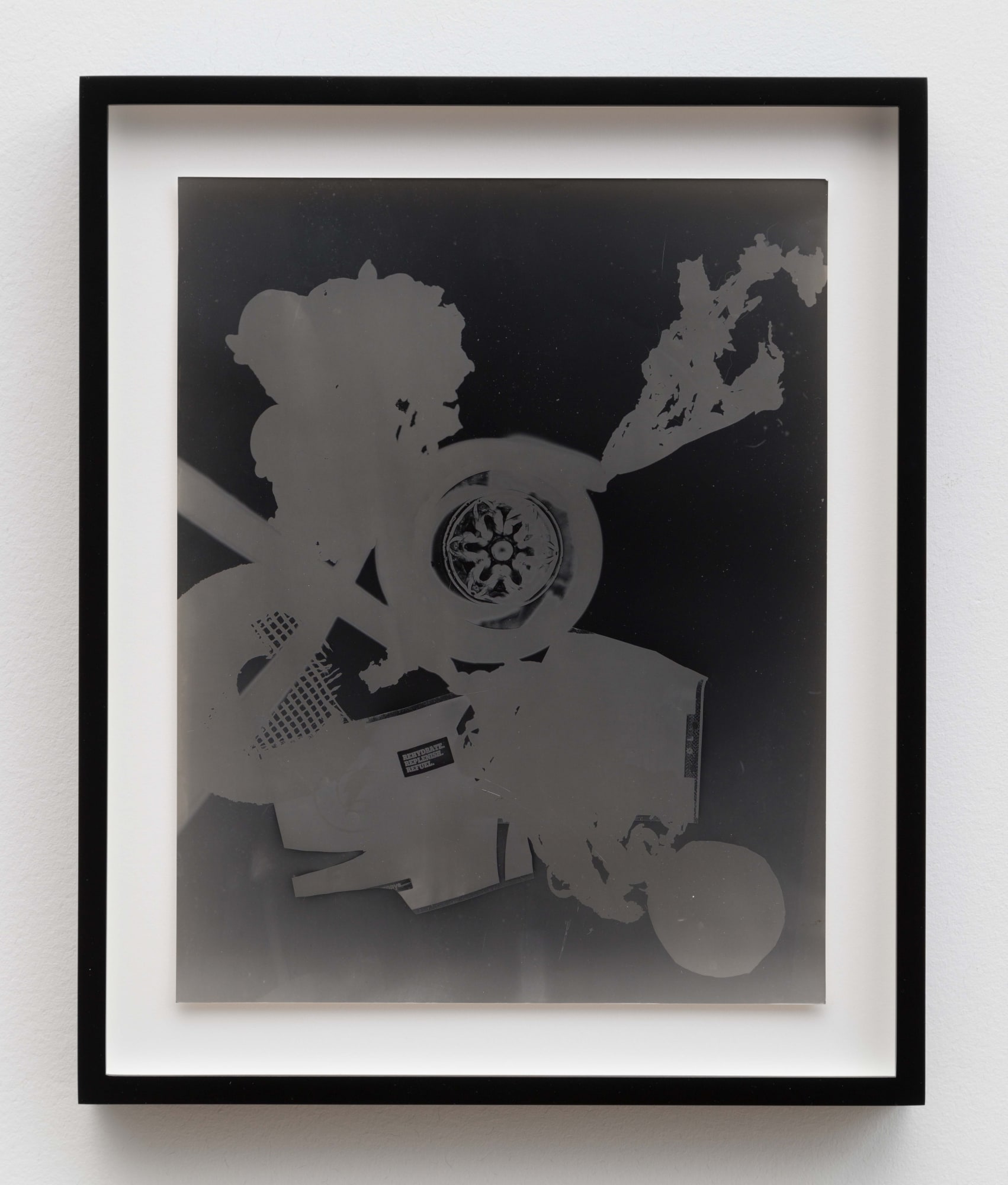 Ryan Foerster Back to Black, 2019 Unique silver gelatin, mounted on sintra and framed 14 x 11 in 35.6 x 27.9 cm