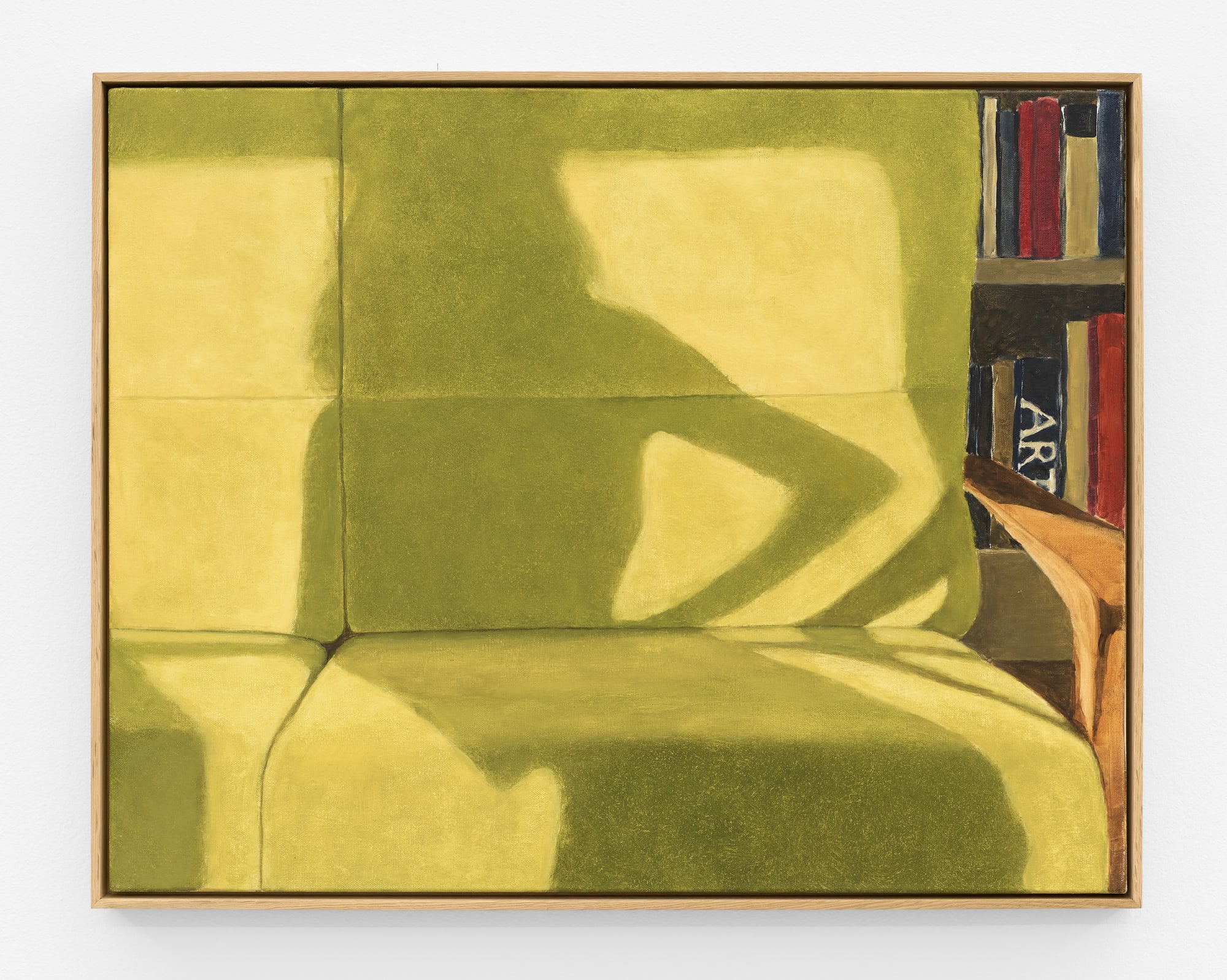 Jess Allen I Am Not Just A Shadow, No 2, 2023 oil on canvas canvas dimensions: 23.5 x 30 in. (60 x 76 cm.) framed dimensions: 24.5 x 31 in. (62 x 78 cm.)