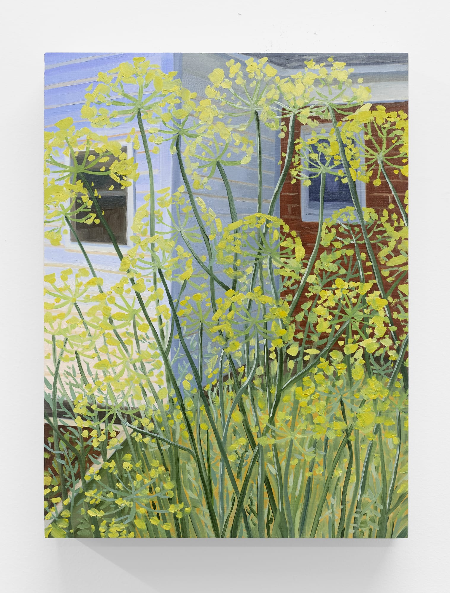Lina Tharsing Fennel, 2022 oil on panel 12 x 9 in. (30.5 x 22.9 cm.)