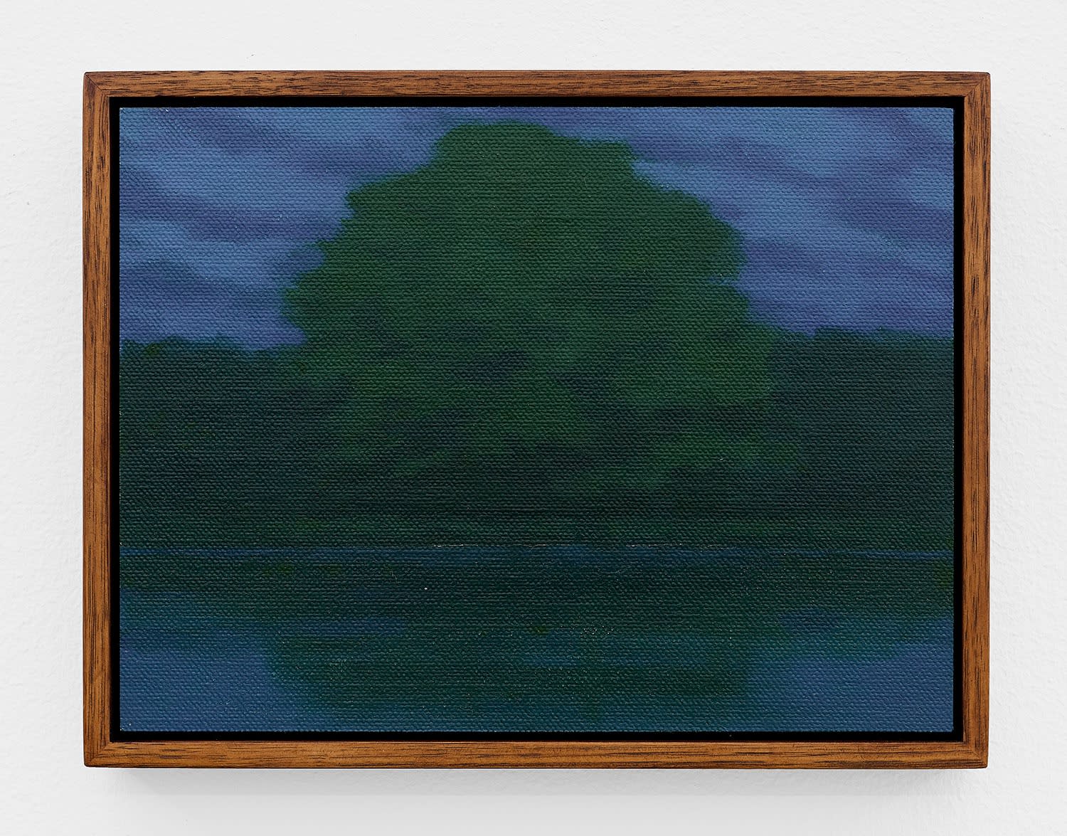 David Hamilton Elm at Leo's, 2022 oil on linen over panel 9 x 12 in. (23 x 30.5 cm.)