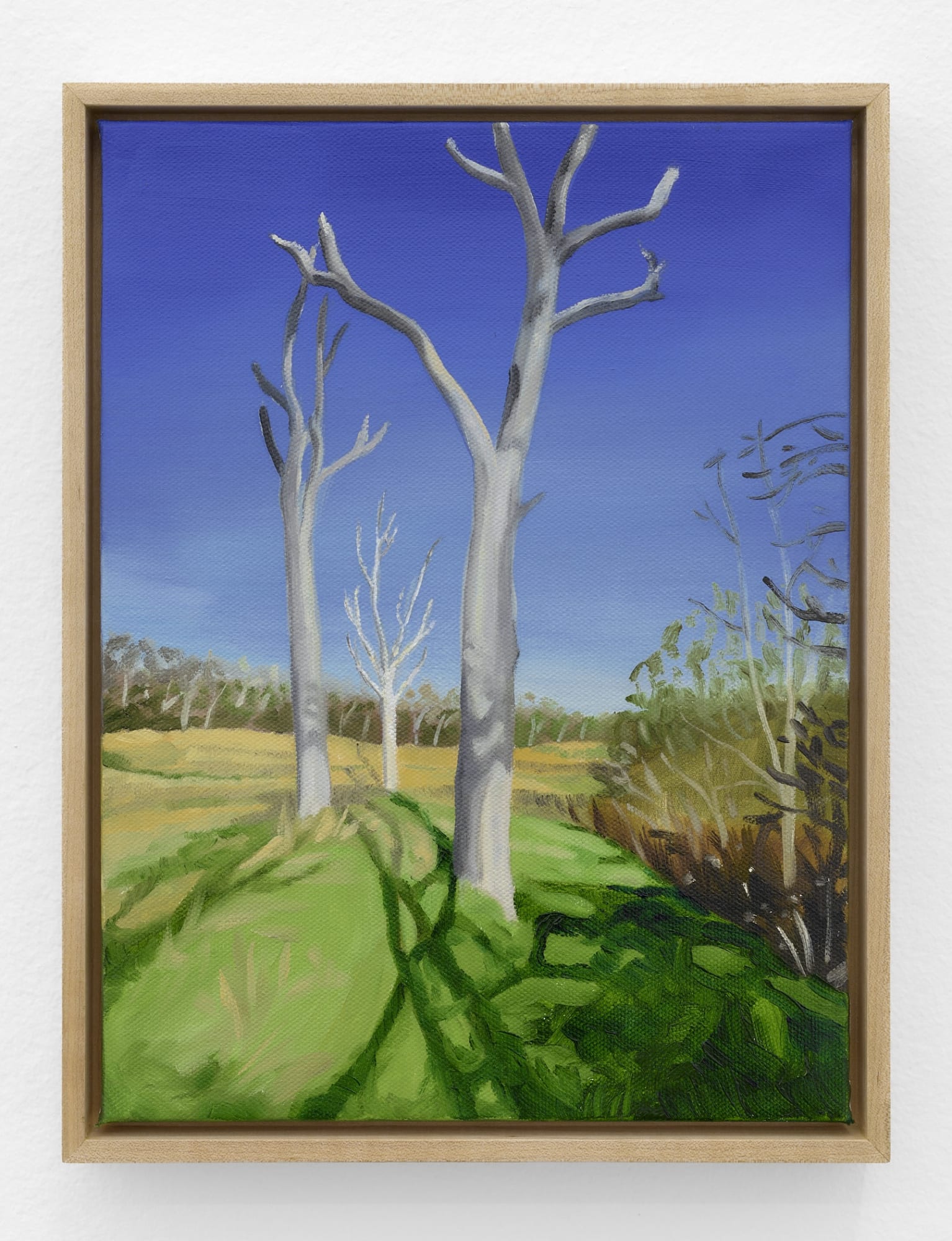 Lina Tharsing Doorway on Richards Farm, 2022 oil on canvas canvas dimensions: 12 x 9 in. (31 x 23 cm.) framed dimensions: 13 x 10 x 1 5/8 in. (33 x 25 x 4 cm.)