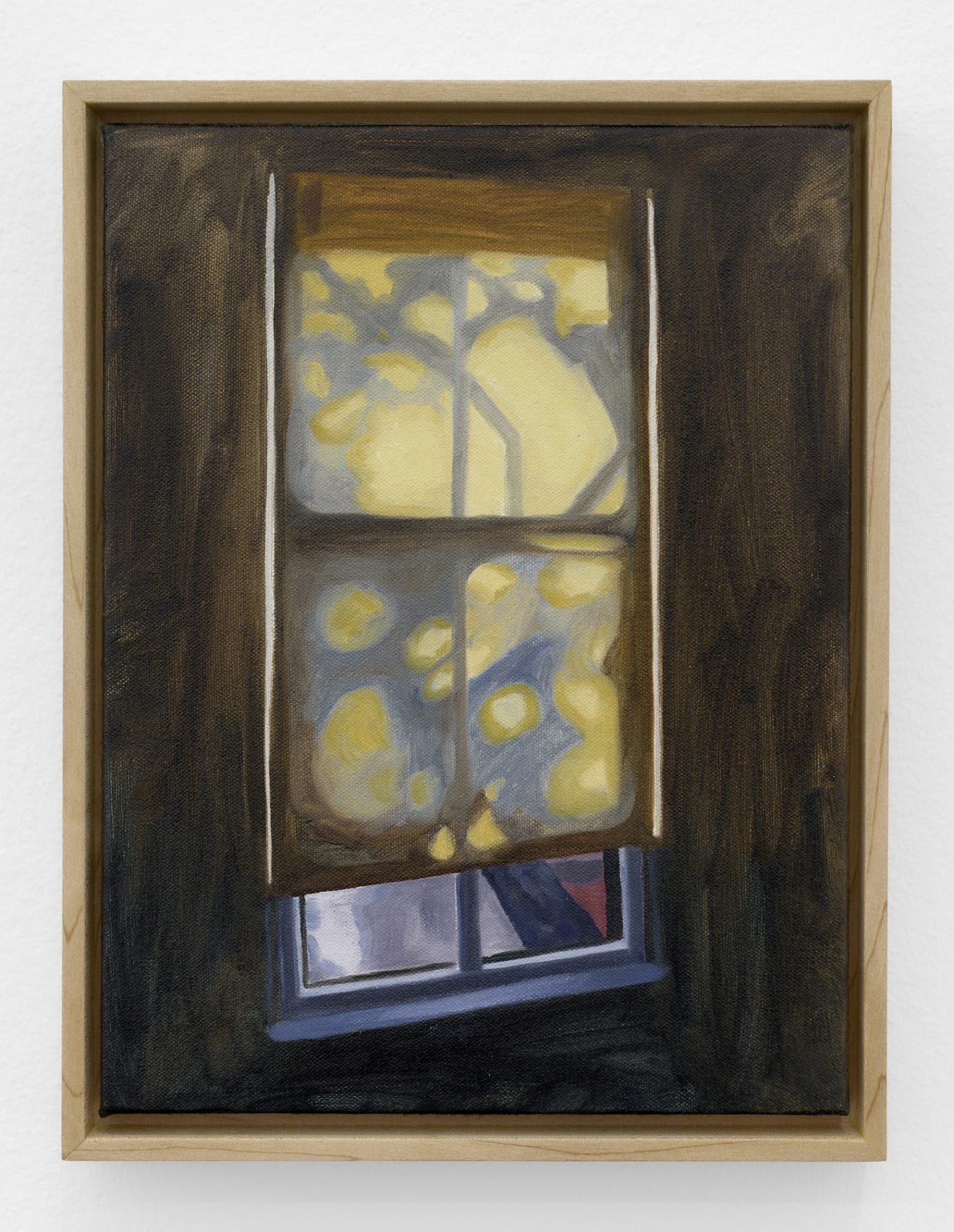 Lina Tharsing Late Afternoon, 2024 oil on canvas canvas dimensions: 12 x 9 in. (31 x 23 cm.) framed dimensions: 13 x 10 x 1 5/8 in. (33 x 25 x 4 cm.)