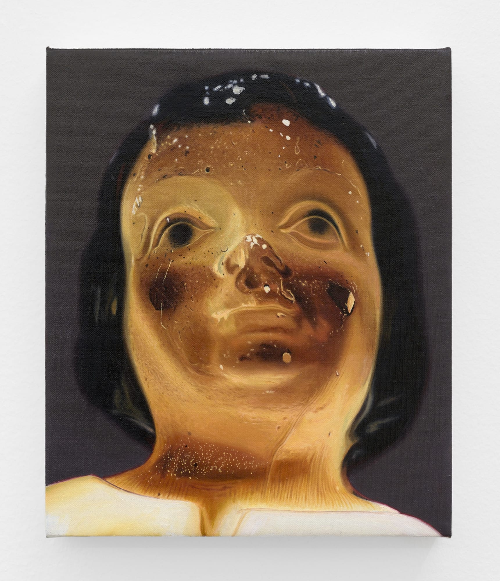 Lindsay Merrill Portrait, 2024 oil on canvas 12 x 10 in. 30.5 x 25.4 cm.