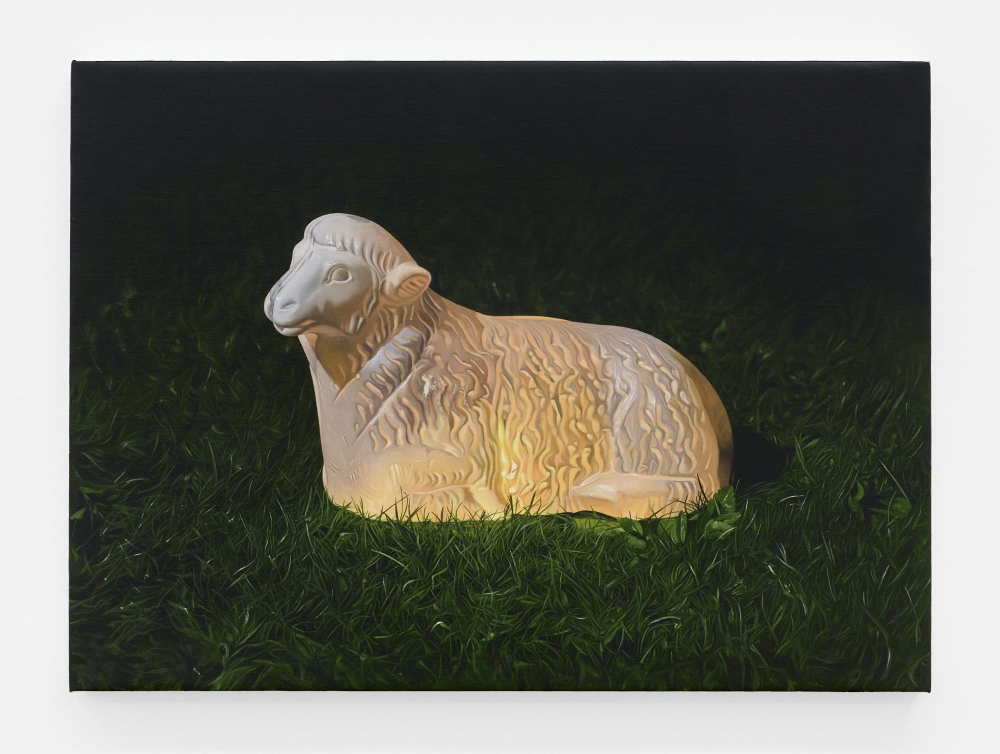 Lindsay Merrill Sheep, 2024 oil on canvas 22 x 30 in. 55.9 x 76.2 cm.