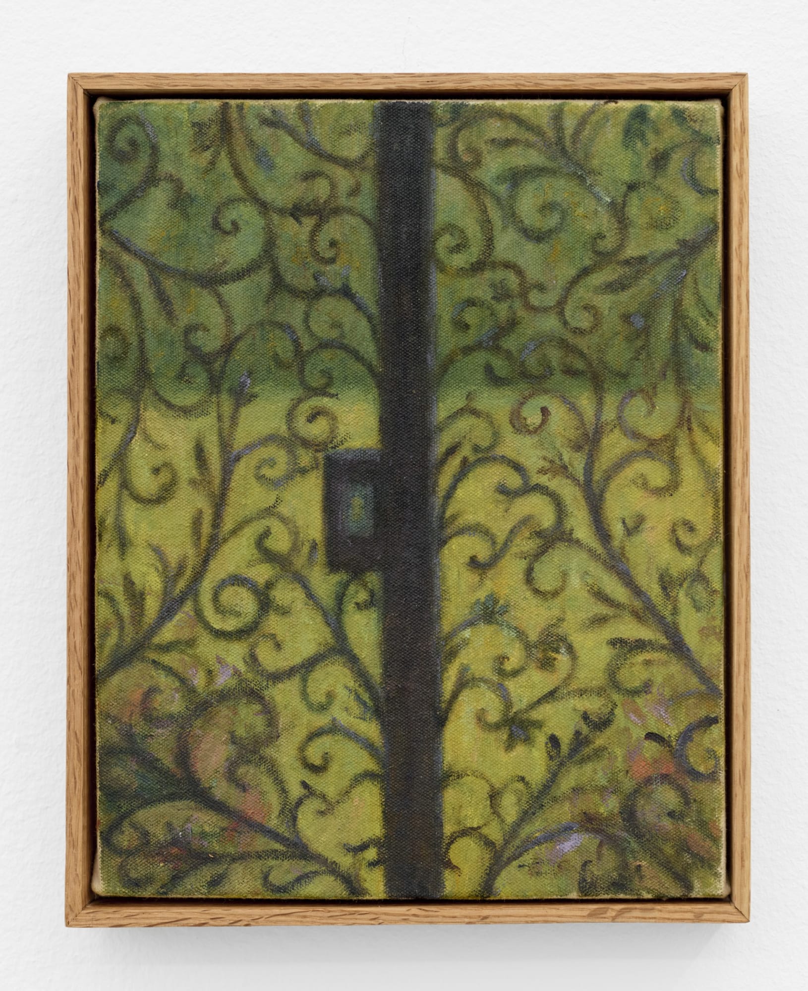 Jackson Joyce The Secret Garden, 2024 oil on canvas canvas: 12 x 9 in. (30.5 x 22.9 cm.) framed: 12 5/8 x 10 1/8 in. (32.1 x 25.7 cm.)