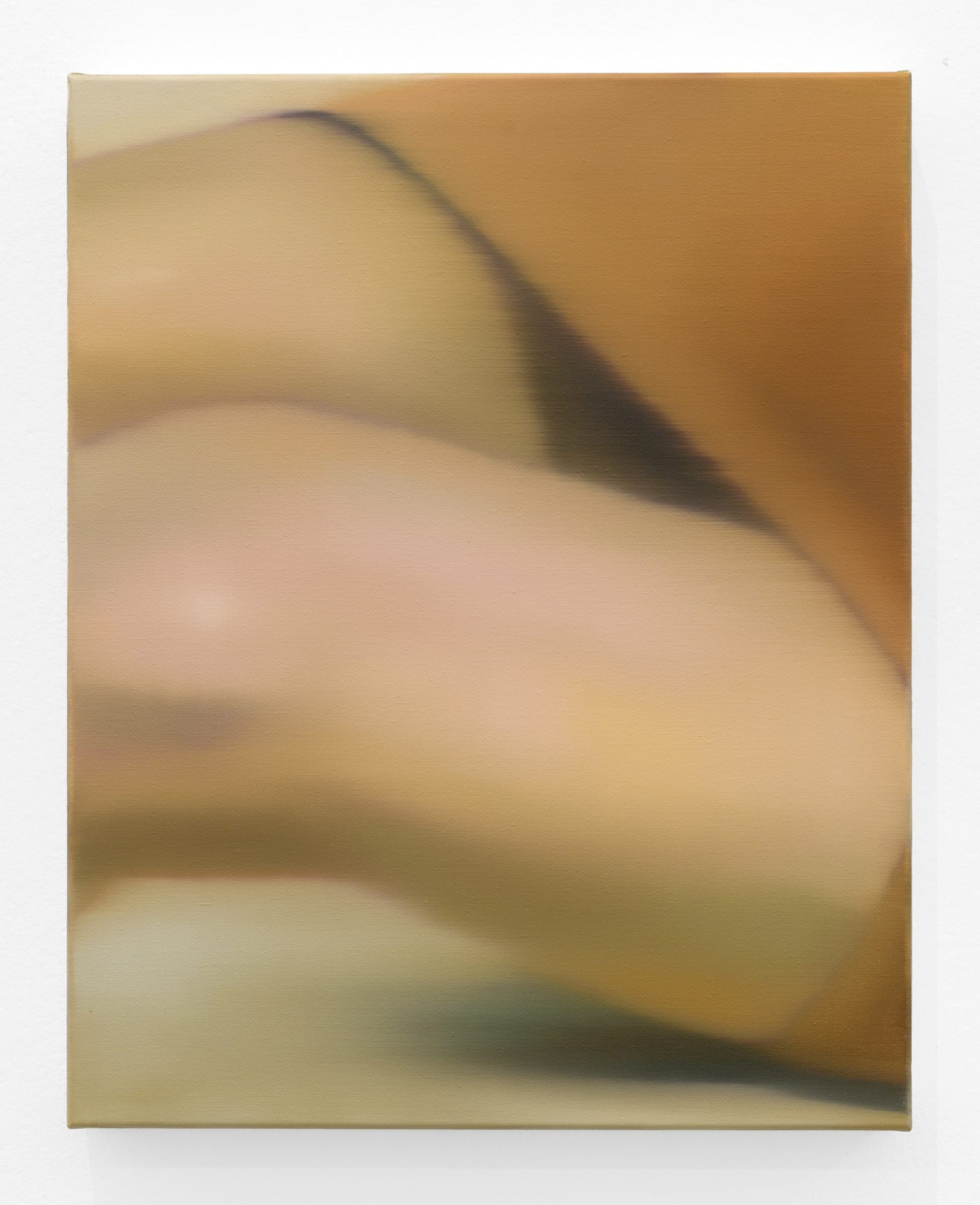 Johanna Bath Velvet, 2024 oil on canvas 19 3/4 x 15 3/4 in. (50 x 40 cm.)