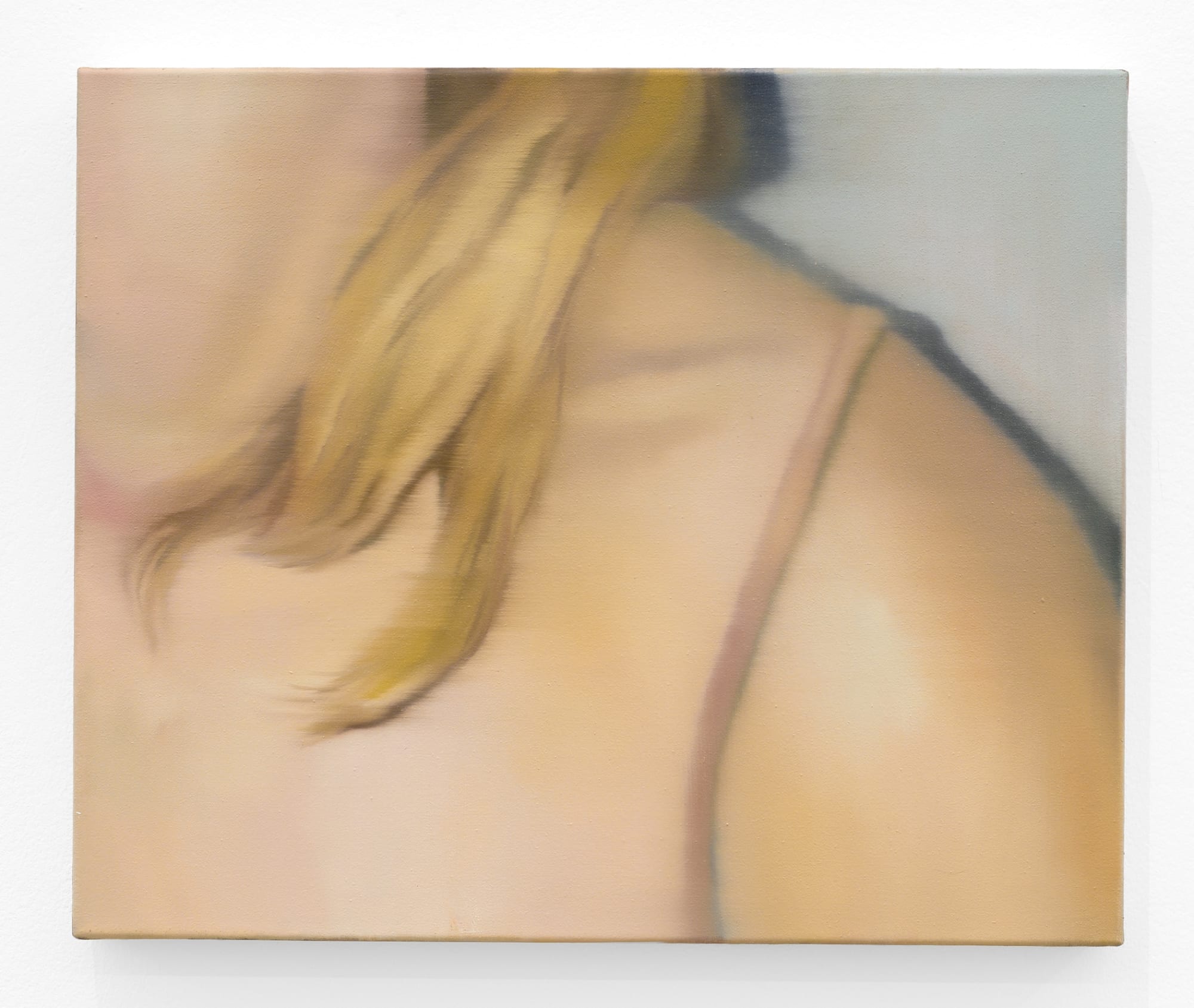 Johanna Bath Wisp, 2024 oil on canvas 19 3/4 x 23 1/2 in. (50 x 60 cm.)