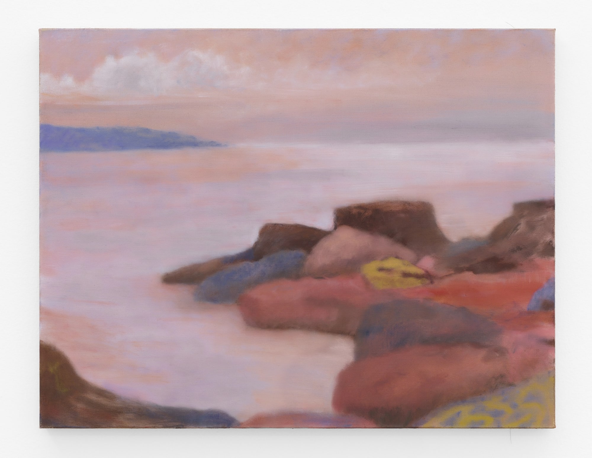 Sammi Lynch Beneath The Surface, 2025 oil on linen 36 1/4 x 28 x 1 1/2 in. 92 x 71 x 4 cm.