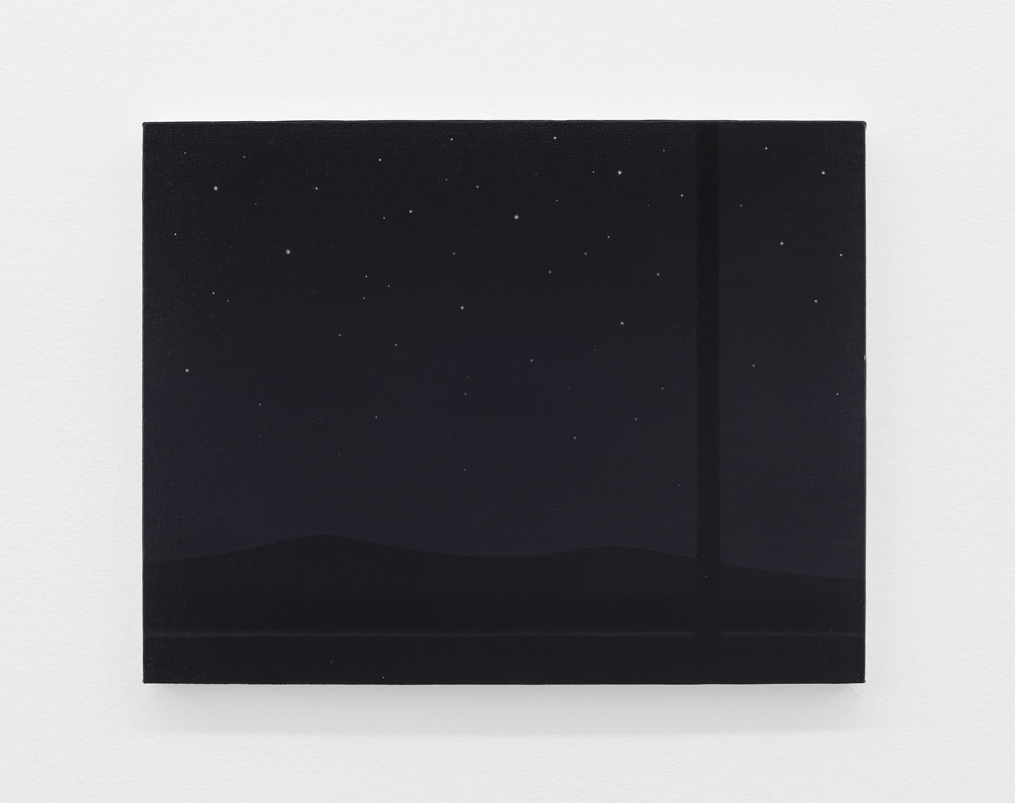 Andrew Gordon Window XIII, 2024 oil on canvas over panel 14 x 18 in. 35.6 x 45.7 cm.