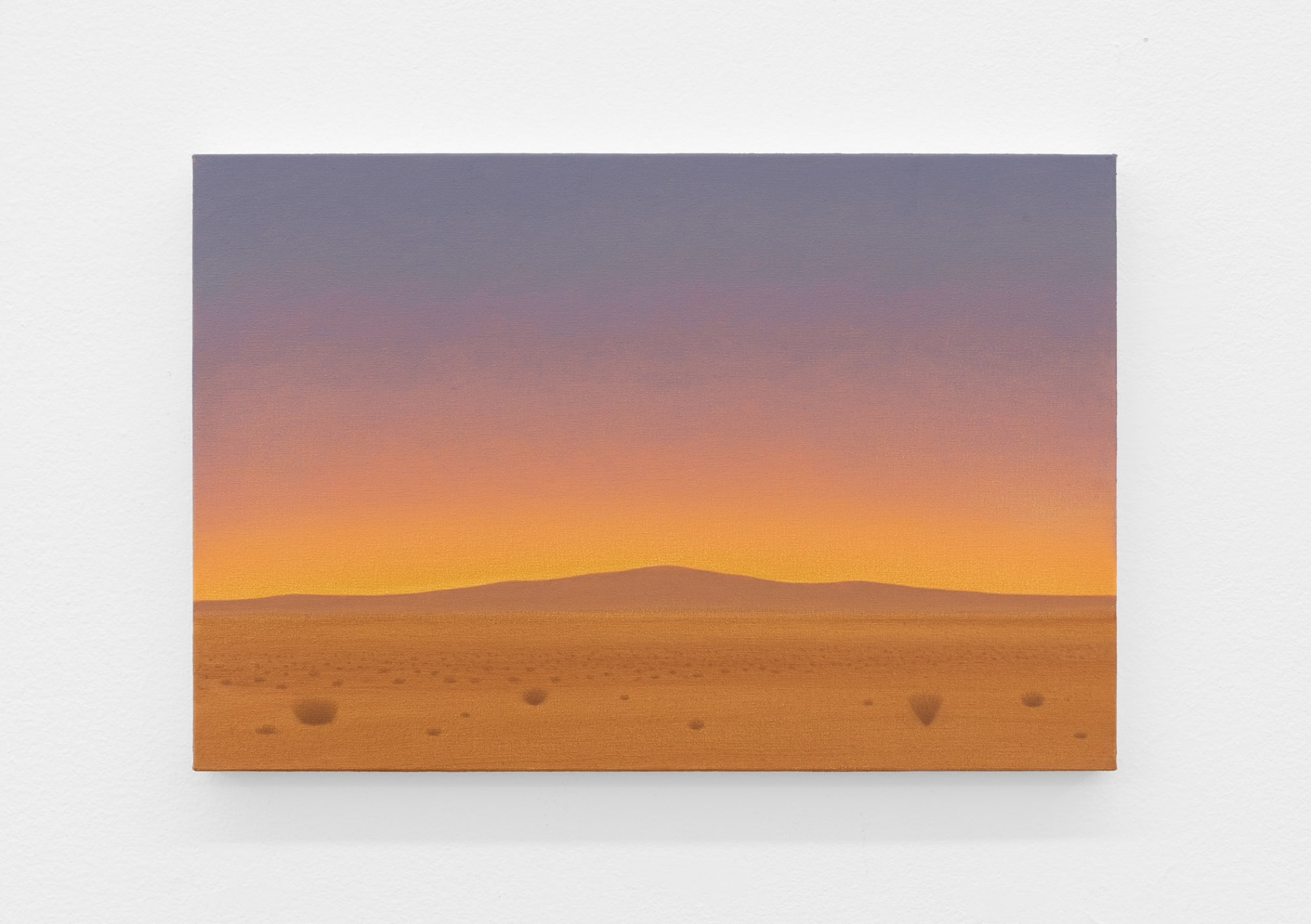 Andrew Gordon Desert V, 2025 oil on canvas over panel 12 x 18 in. 30.5 x 45.7 cm.