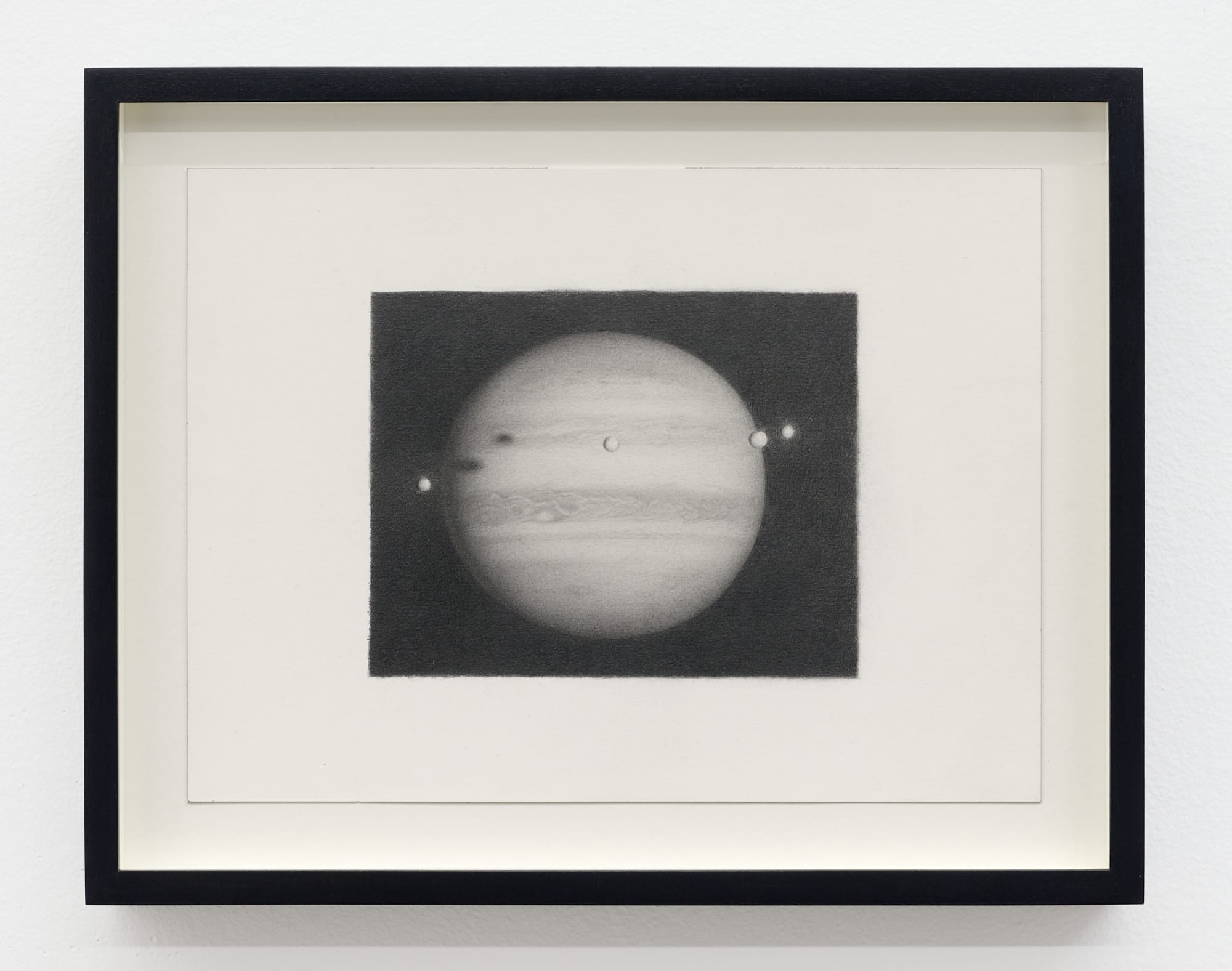 Nick Hobbs Gas Giant, 2025 graphite on paper sheet: 9 x 12 in. (22.9 x 30.5 cm.) frame: 11 3/4 x 14 7/8 x 1 1/2 in. (29.8 x 37.8 x 3.8 cm.)