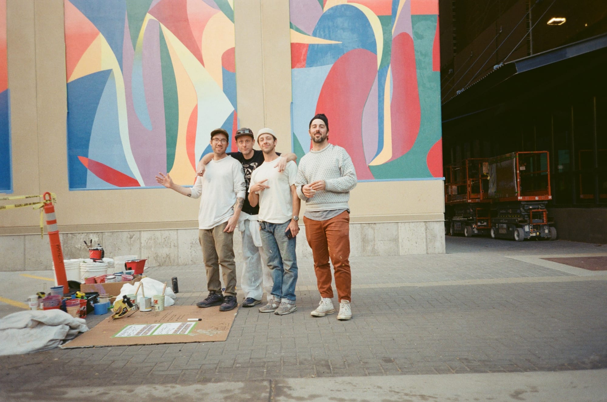 Artists: Drew Peterson / Juxtaposition Arts Mural