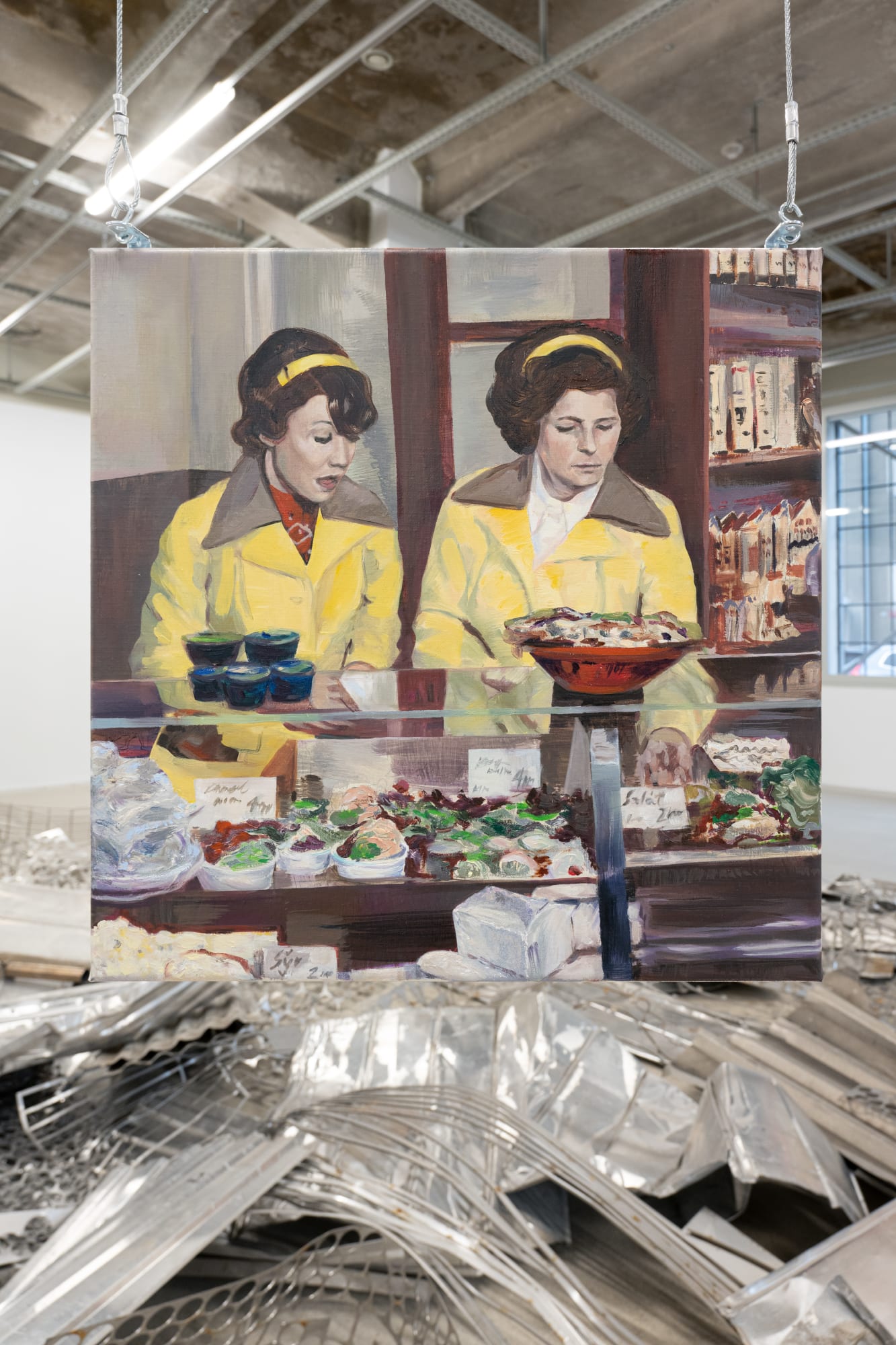 Adéla Janská, Paulina Olowska, Caroline Walker: Za Pultem (Behind the Counter), Telegraph, Olomouc