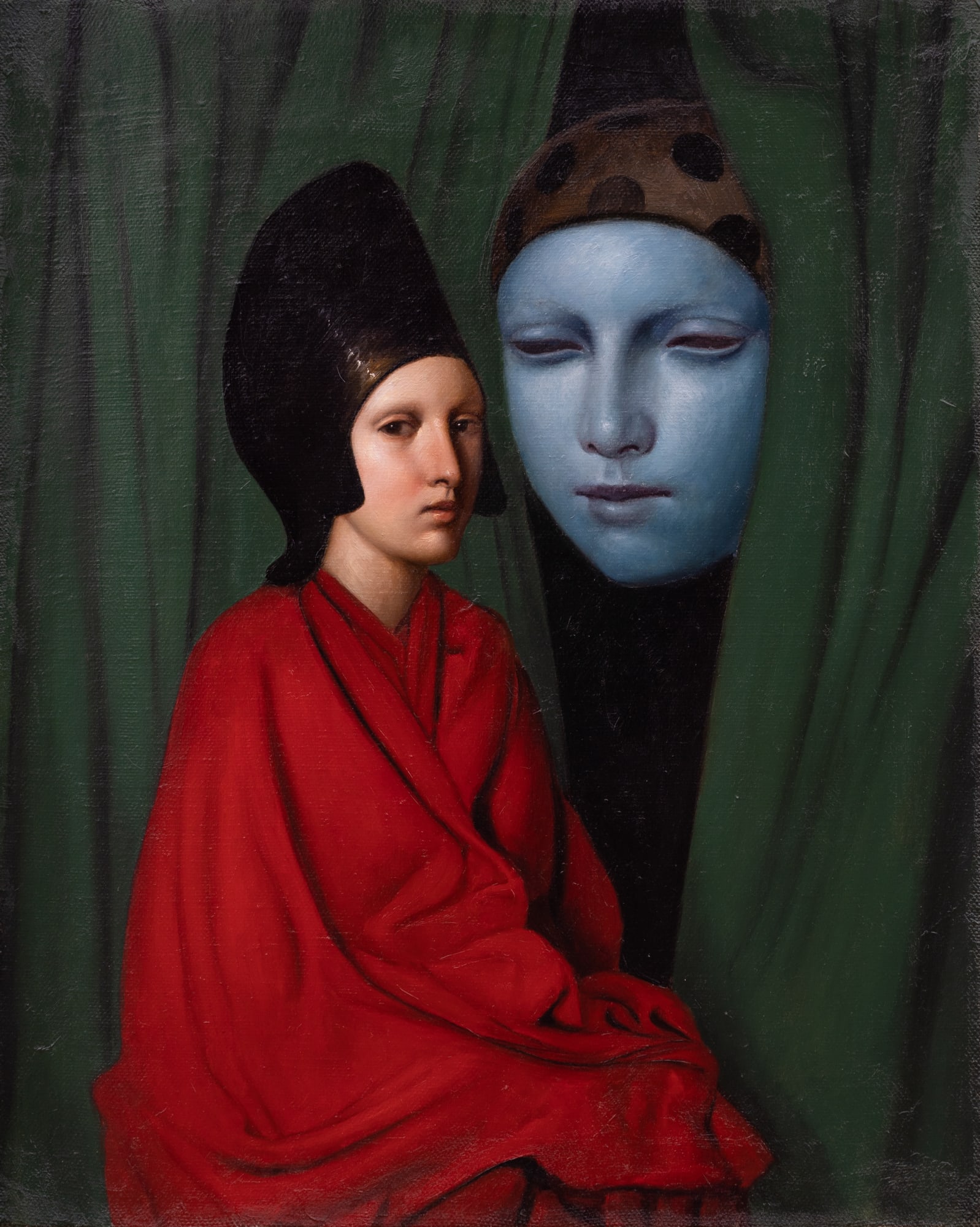 Alessandro Sicioldr Custode 2023 (Sold) Oil on linen 50 x 40 cm