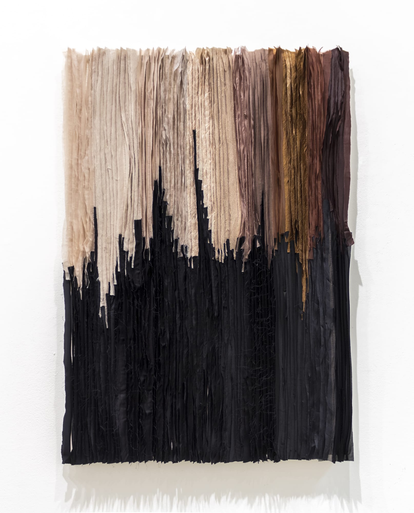 Joël Andrianomearisoa Les Herbes Du Vieux Logis 2021 Textile 130 x 90 cm