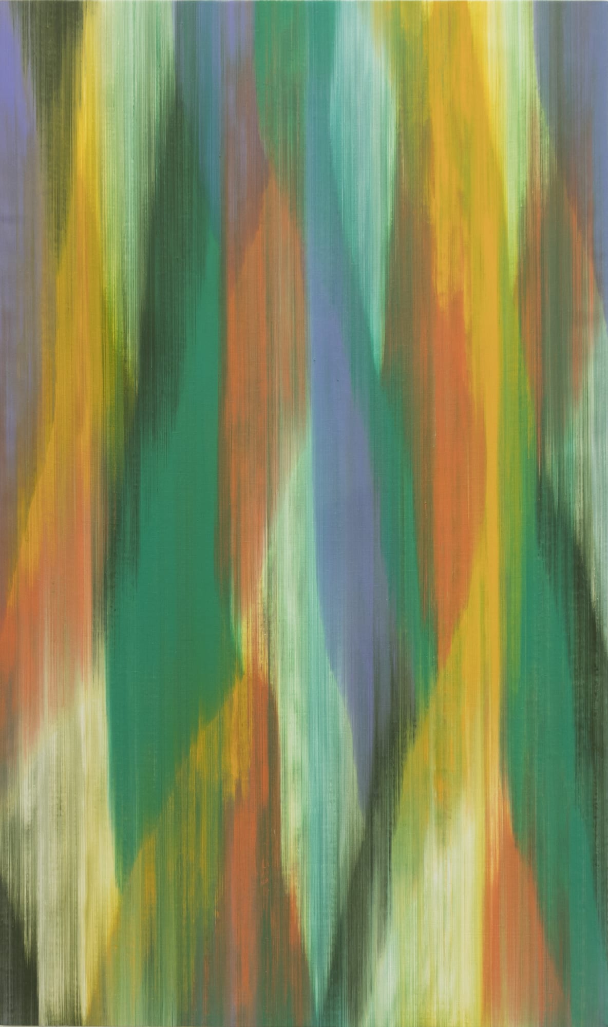 Marco Mazzucconi Essere non qui 2020 Oil on canvas 212 × 126,5 cm