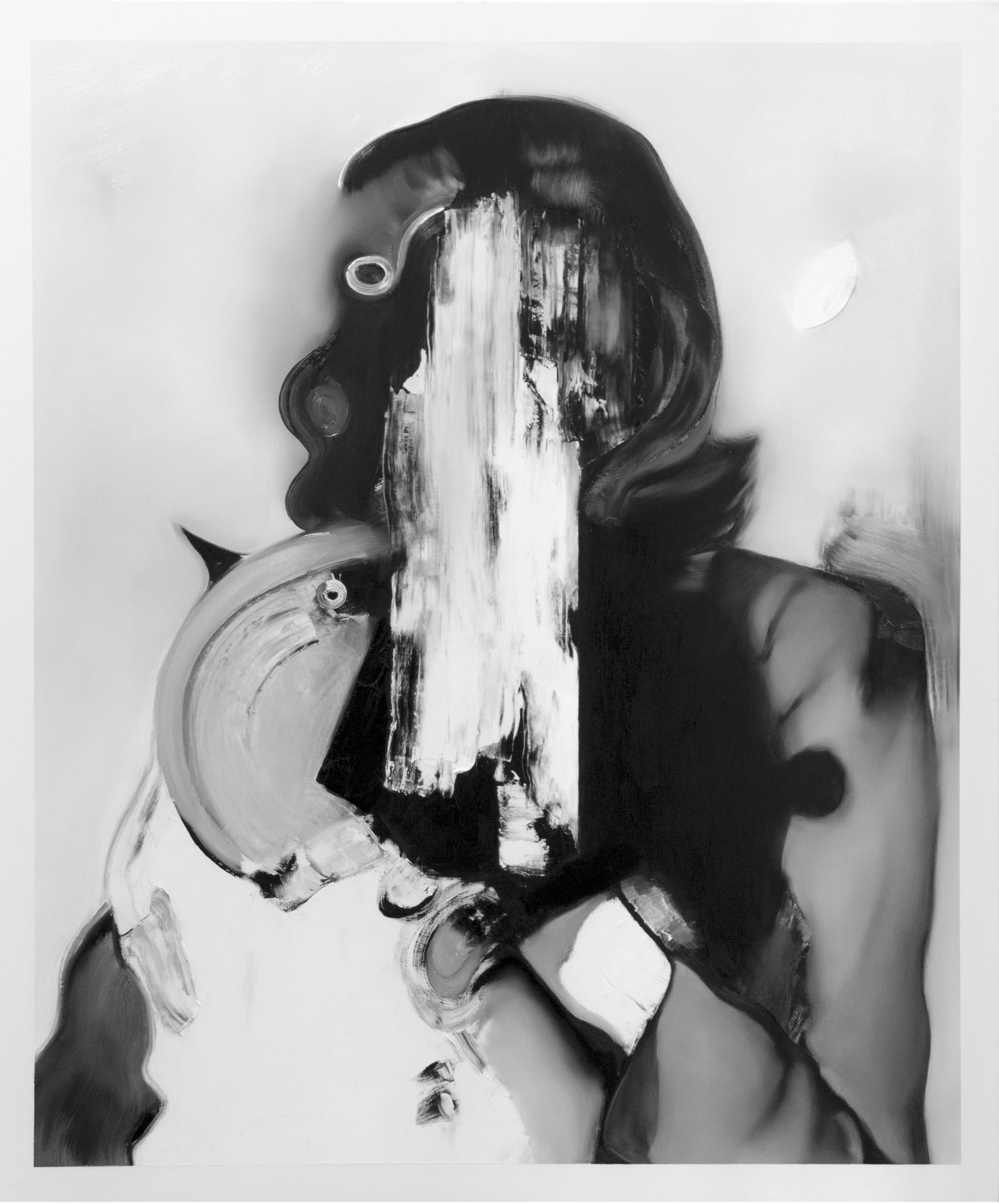 He Wei “No beast so fierce but knows some touch of pity. But I know none, and therefore am no beast.” - William Shakespeare 2019 Oil on canvas 120 × 100 cm