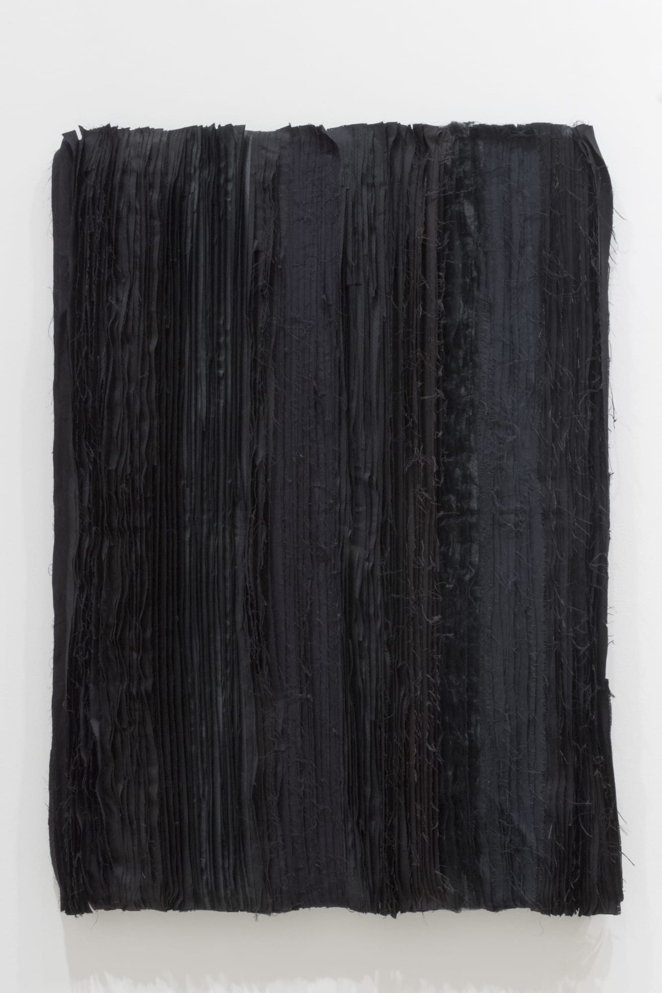 Joël Andrianomearisoa Blue take me to the end of all loves 4 2019 Textiles 131 x 90,5 cm