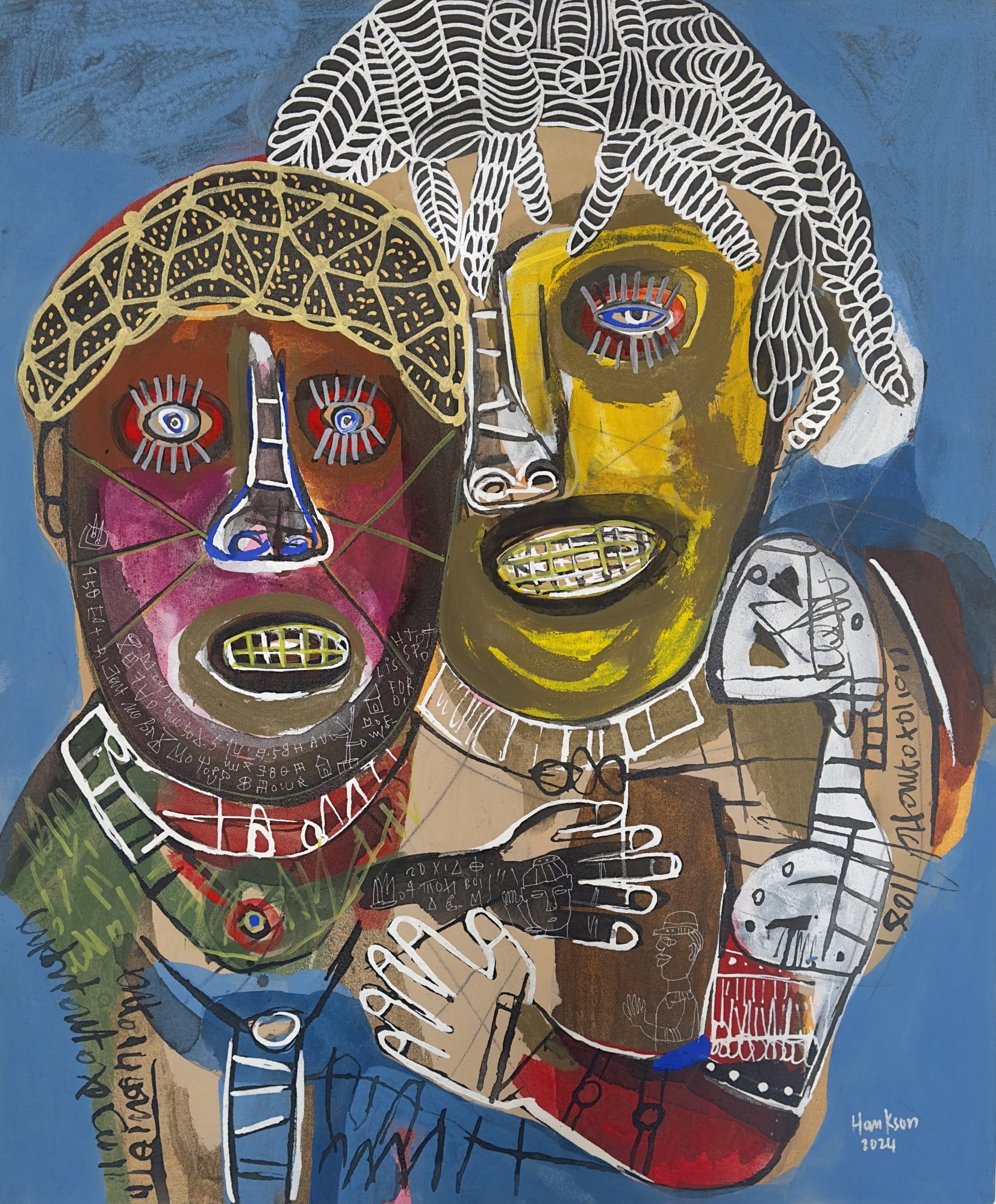 Hako Hankson, The bark and the tree, 2024