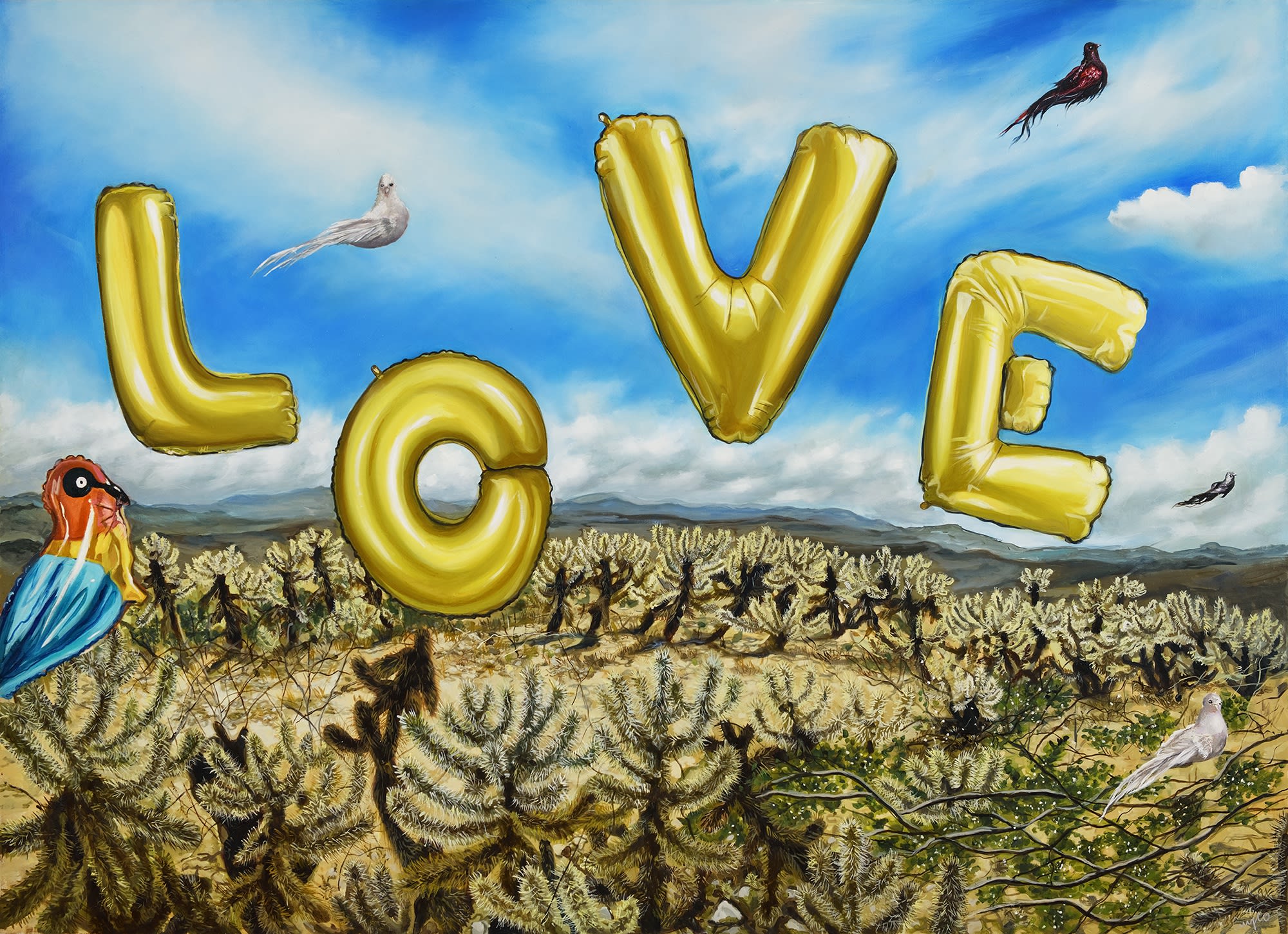 Desert Projekt exhibition in Los Angeles by Julia Curylo and Craig Deman