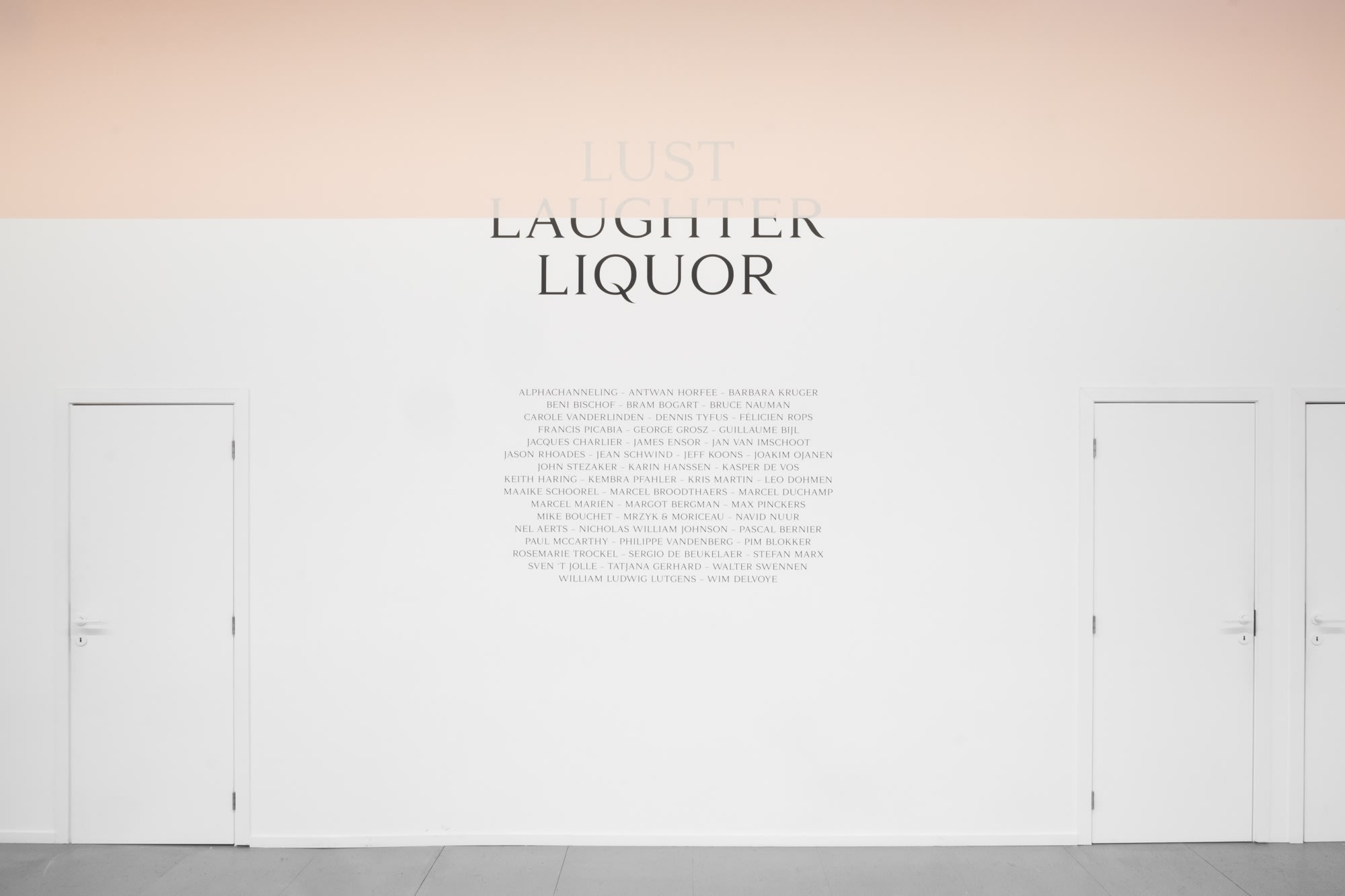 Lust, Laughter, Liquor