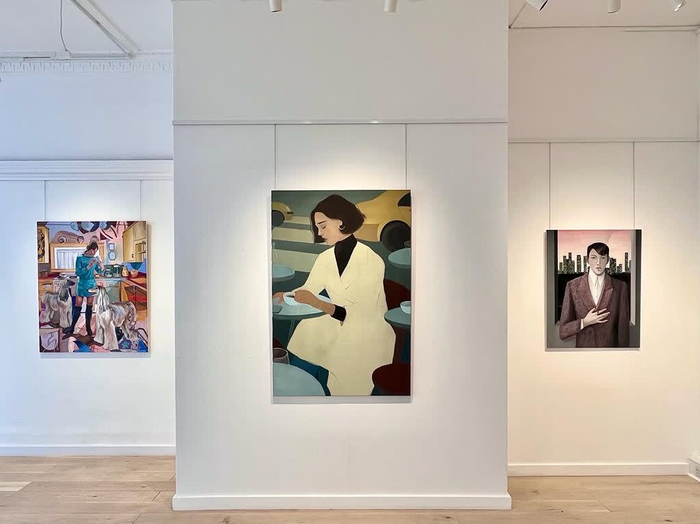 'Face to Face II', July 2023, Gillian Jason Gallery, London