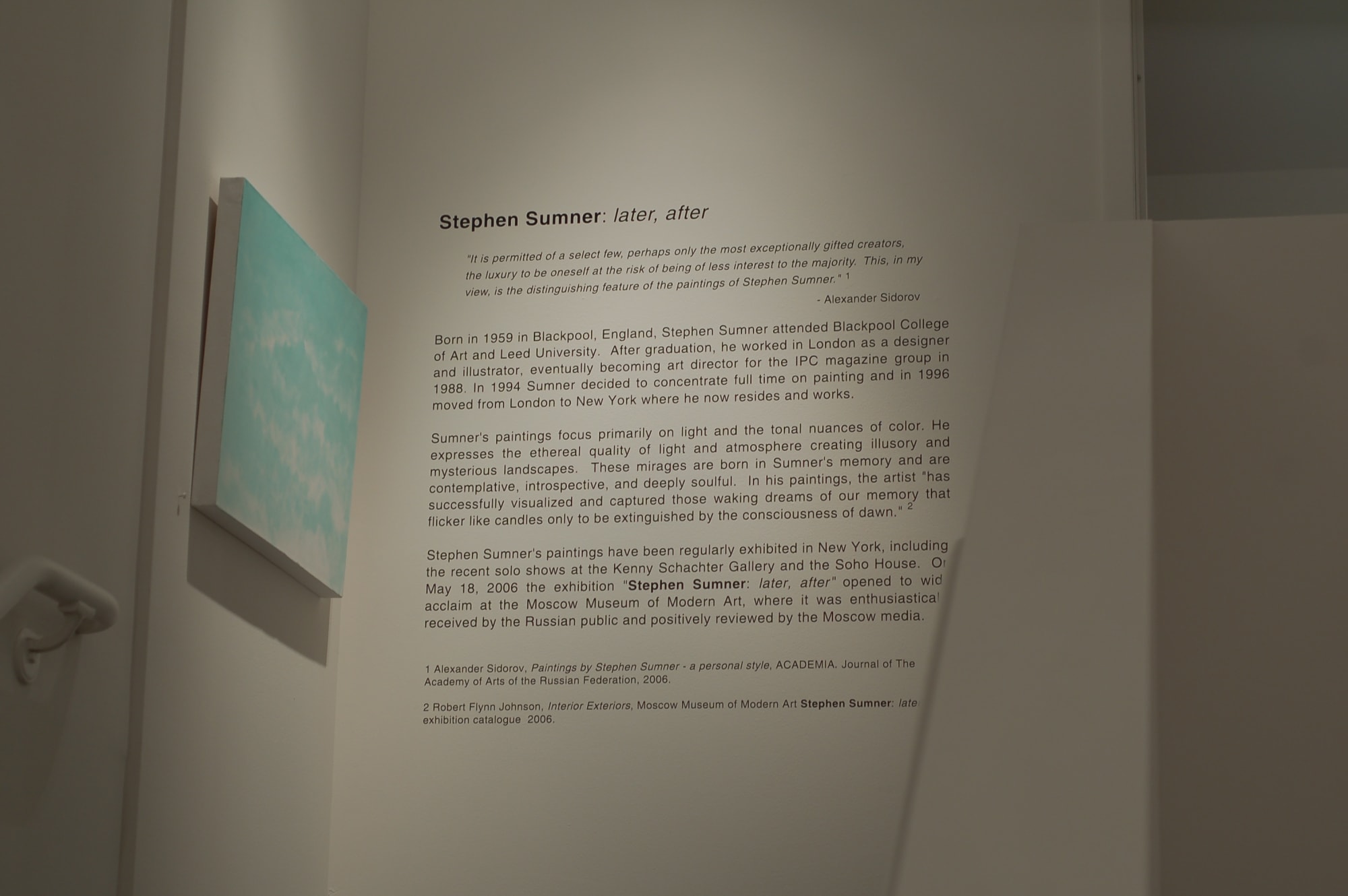 Stephen Sumner in Moscow