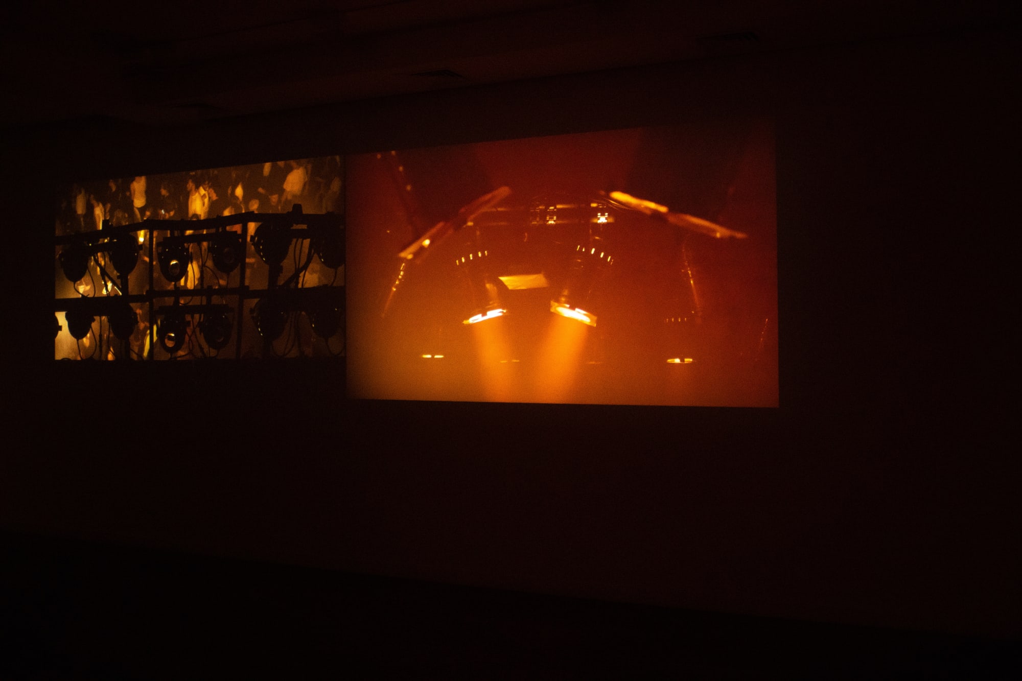 Photos from the exhibition of Yarema Malashchuk and Roman Khimei "It already happened", 2023. Courtesy of Voloshyn Gallery.