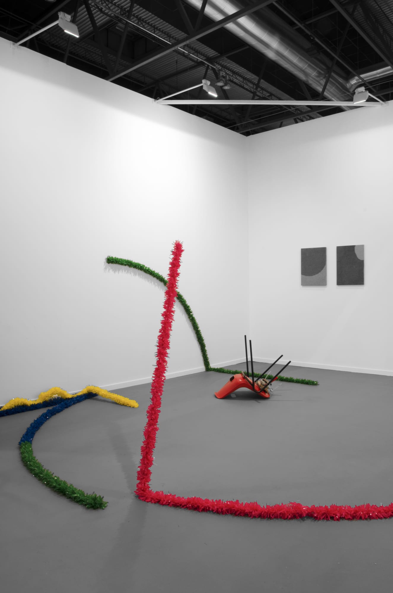 Installation view,ARCO Madrid 2018, Solo show by Alex Farrar