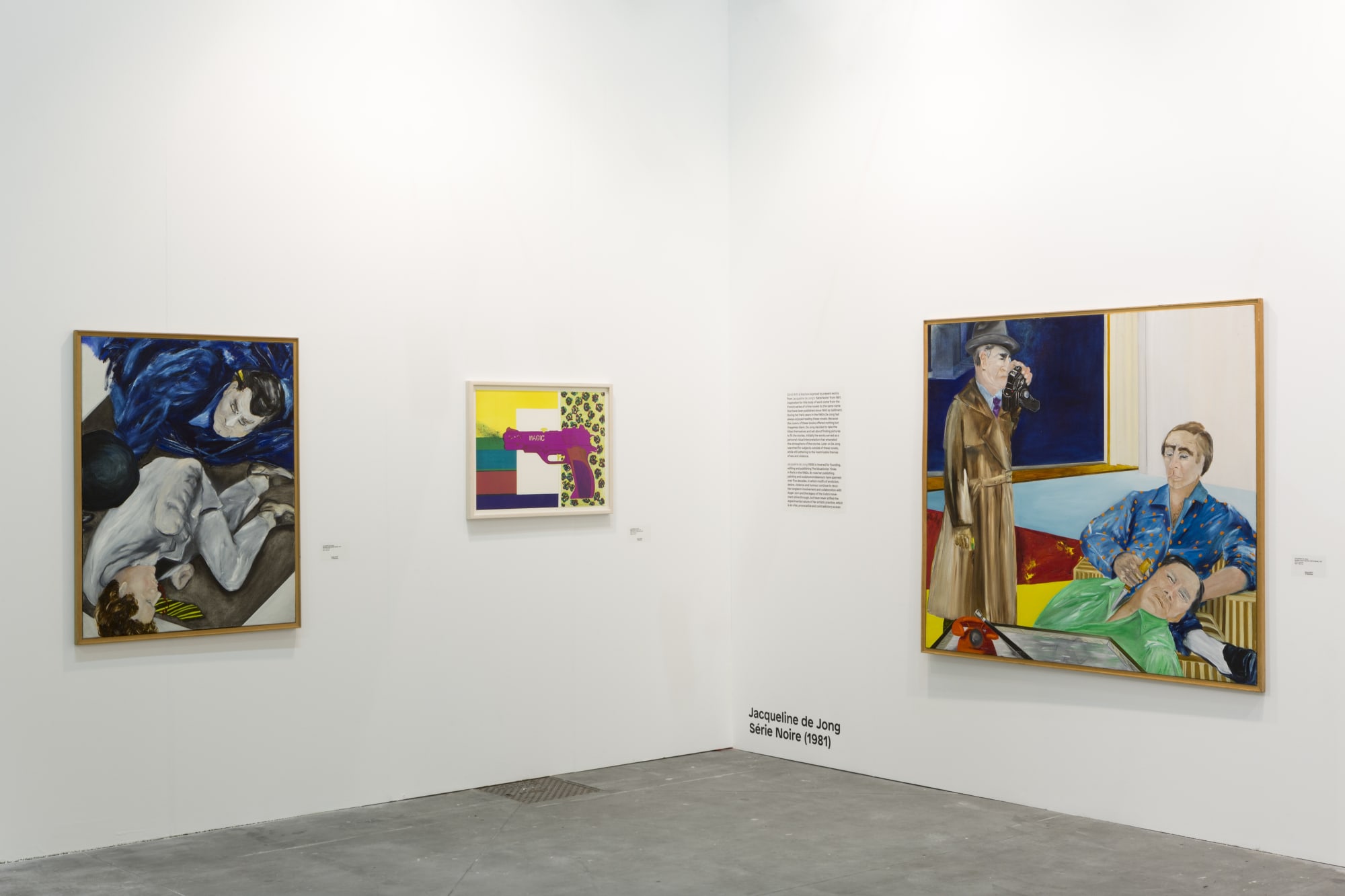 Installation view, Artissima 2017, Solo show by Jacqueline de Jong