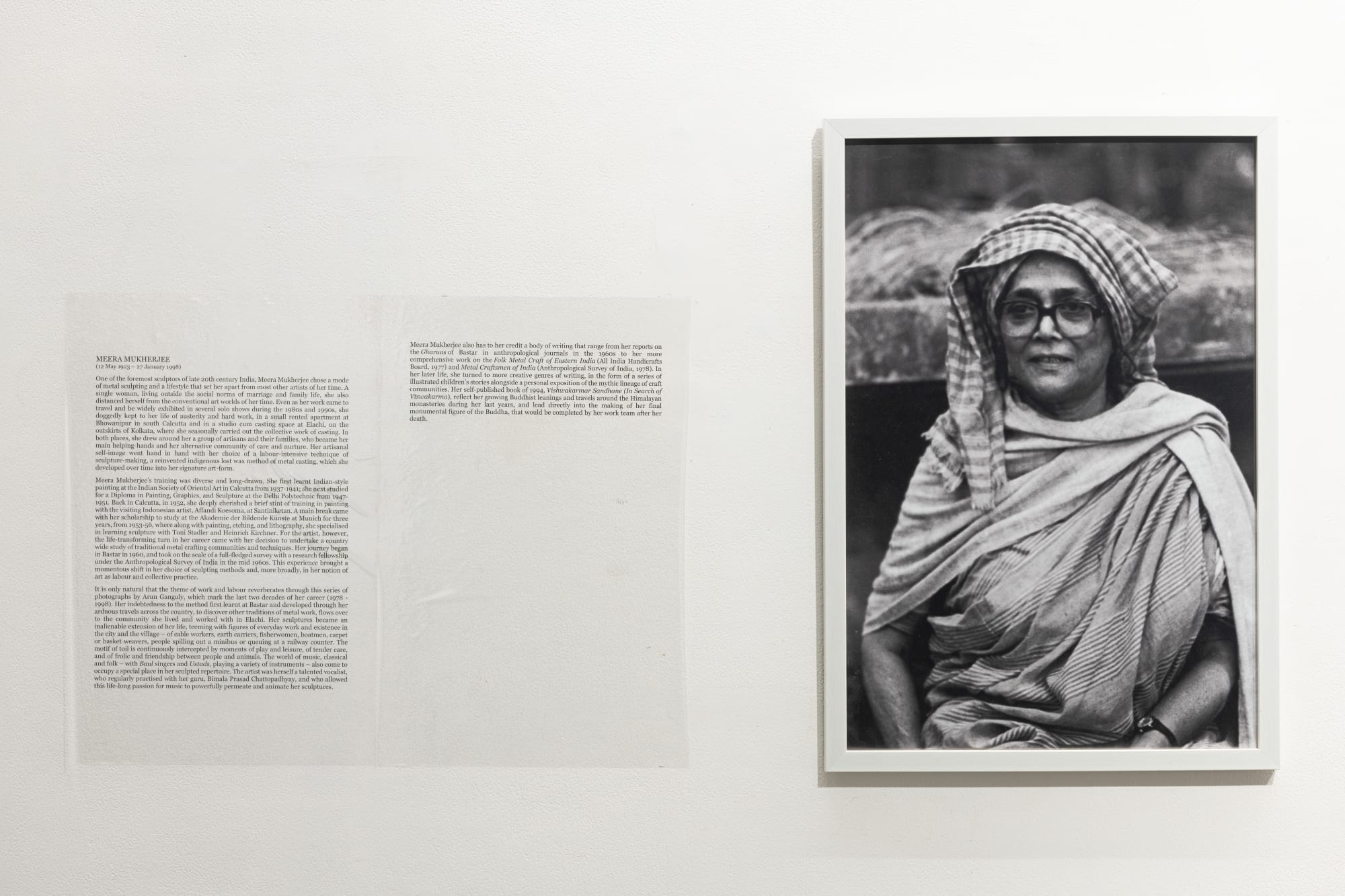 Meera Mukherjee: Photographs by Arun Ganguly