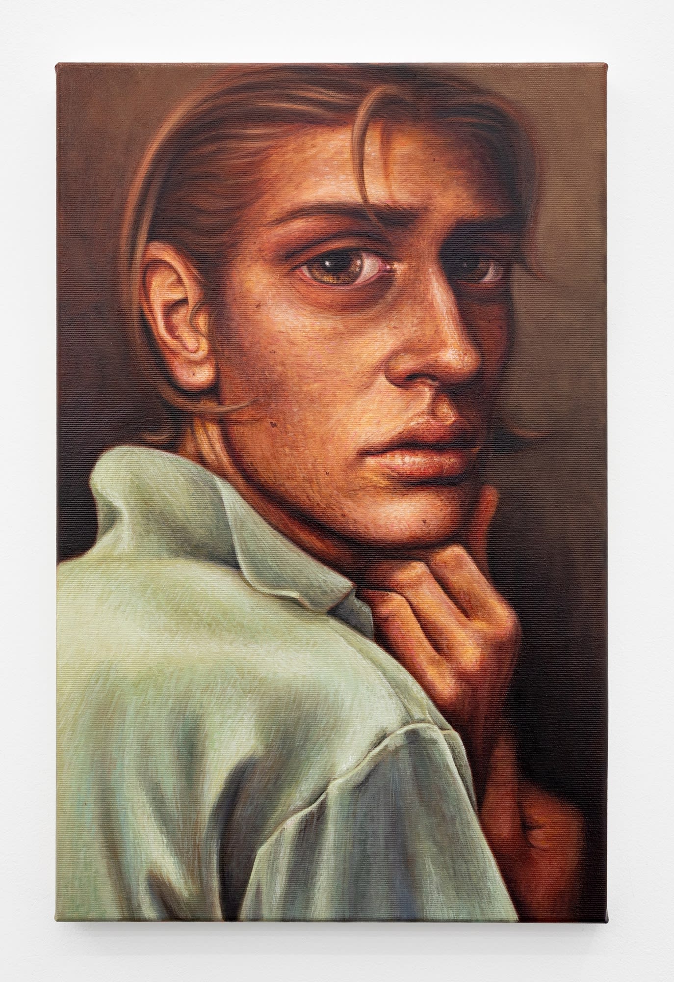 Joe Cheetham Untitled , 2025 Oil on canvas 55 x 35 cm 21 5/8 x 13 3/4 in